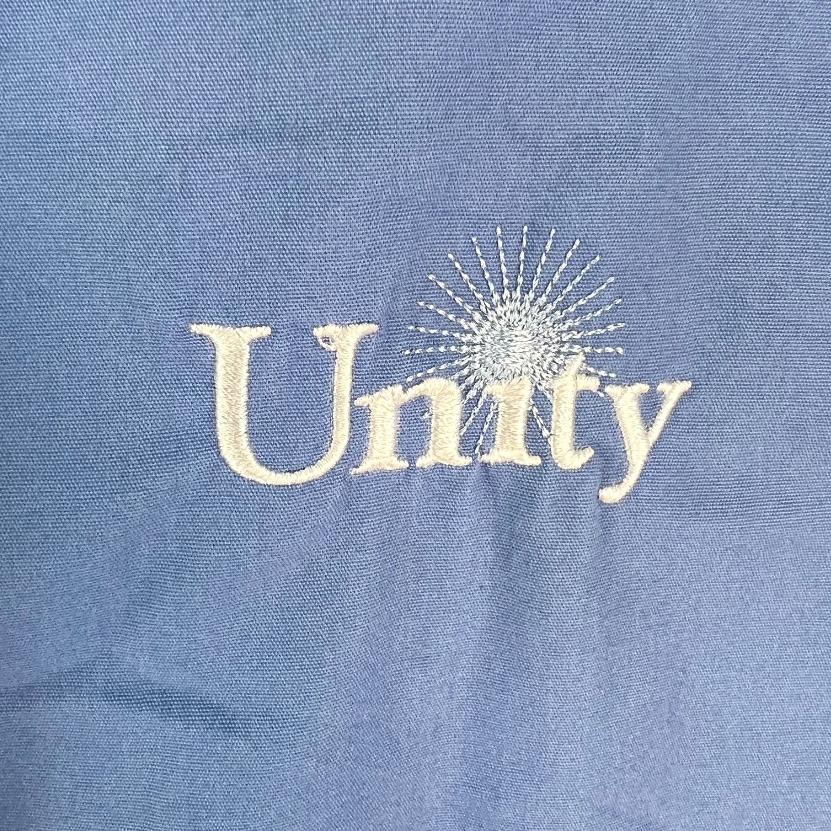Vintage VINTAGE Unity Spectrum Mens Short Sleeves Button Front Ceil Blue Scrub Top XL Size US XL / EU 56 / 4 - 4 Thumbnail
