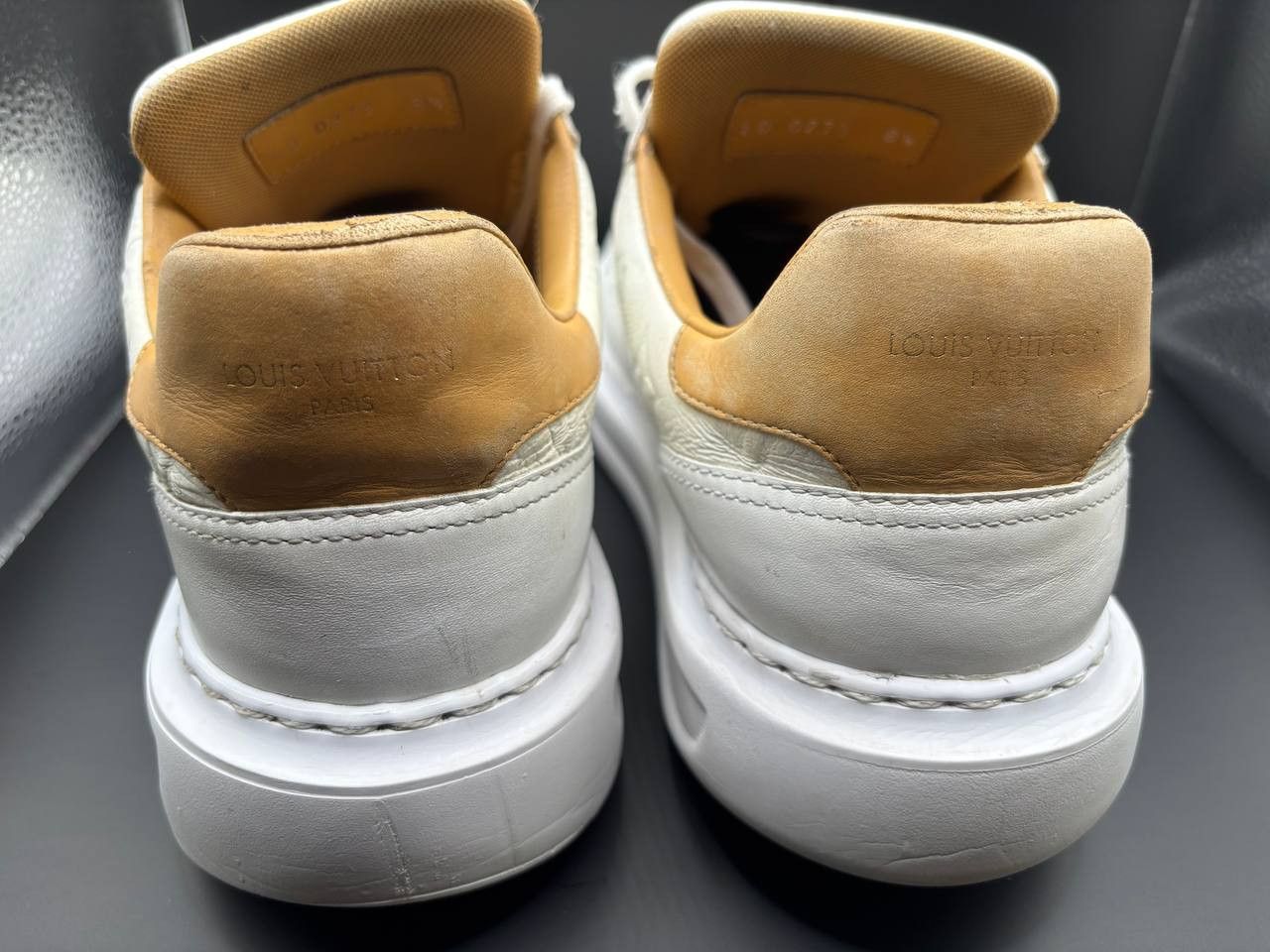 Louis Vuitton Louis Vuitton Beverly Hills Monogram Sneakers White LV 8.5 Size US 9.5 / EU 42-43 - 16 Thumbnail