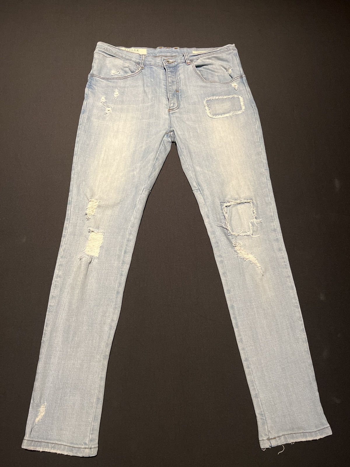 Kollar Clothing Kollar distressed Denim | Grailed