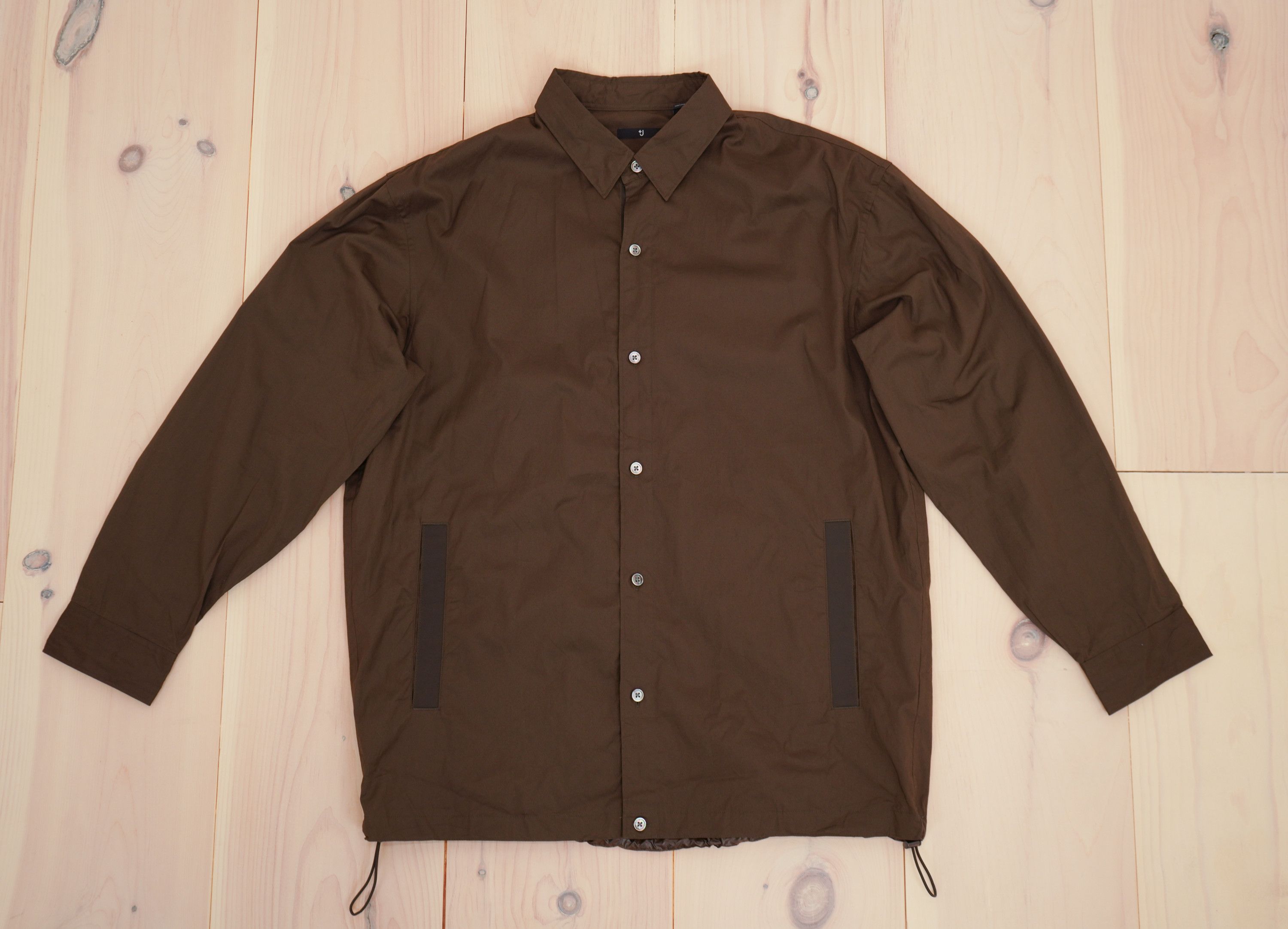 Jil Sander × Uniqlo Jil Sander x Uniqlo +J Green Shirt Jacket Size US L / EU 52-54 / 3 - 3 Thumbnail