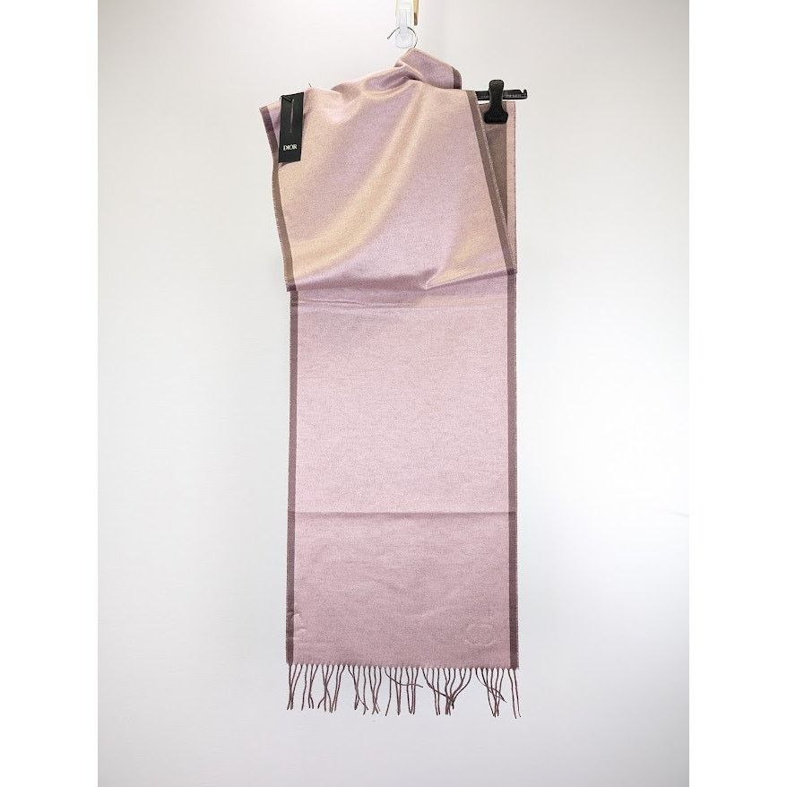 Dior o1rshd1 Size: OS/ Echarpe 36x195cm Franges Scarf Rose Violet Size ONE SIZE - 15 Thumbnail