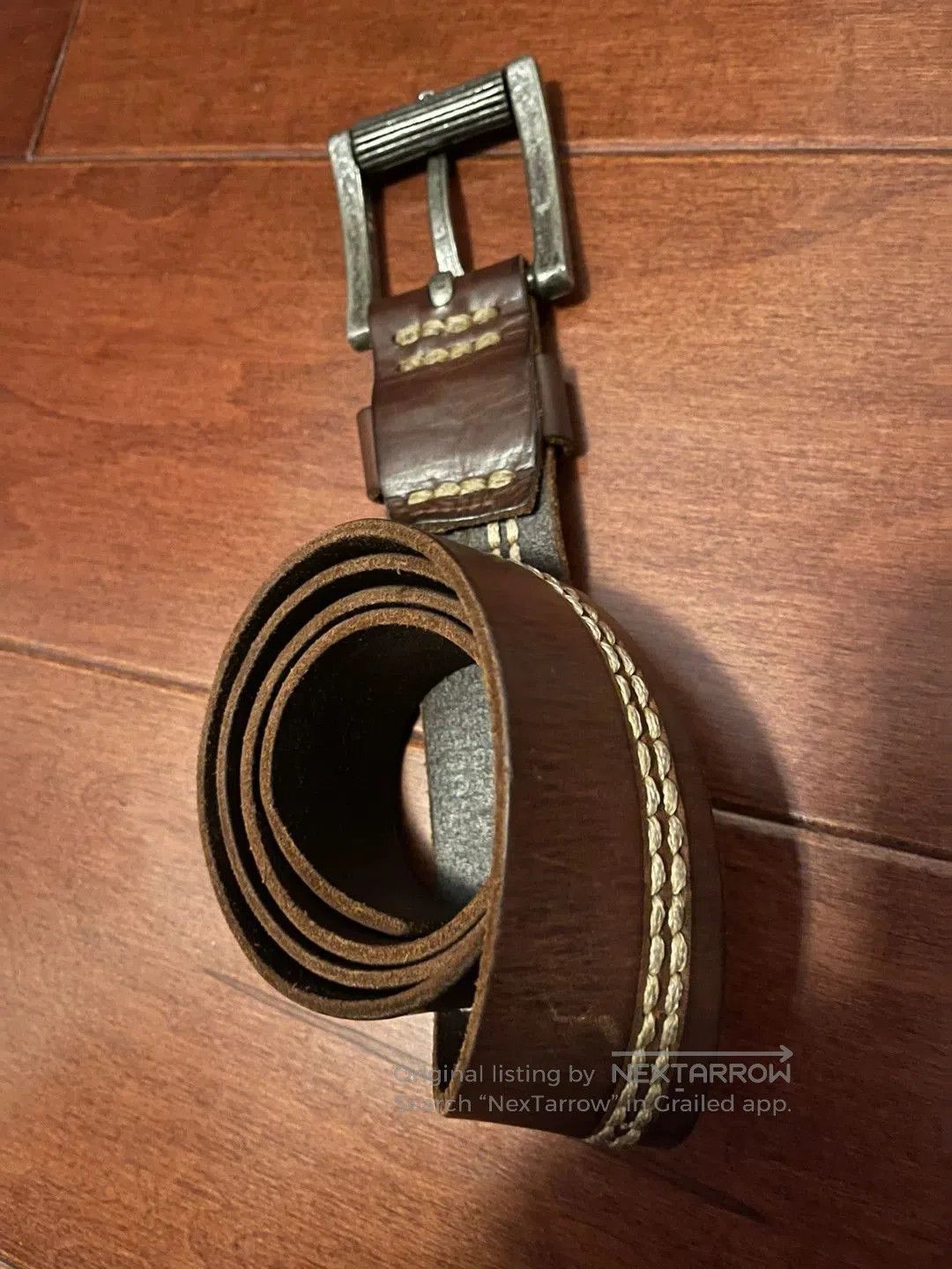 Ruehl No. 925 Ruehl No.925 AF Leather Belt. Size ONE SIZE - 5 Thumbnail