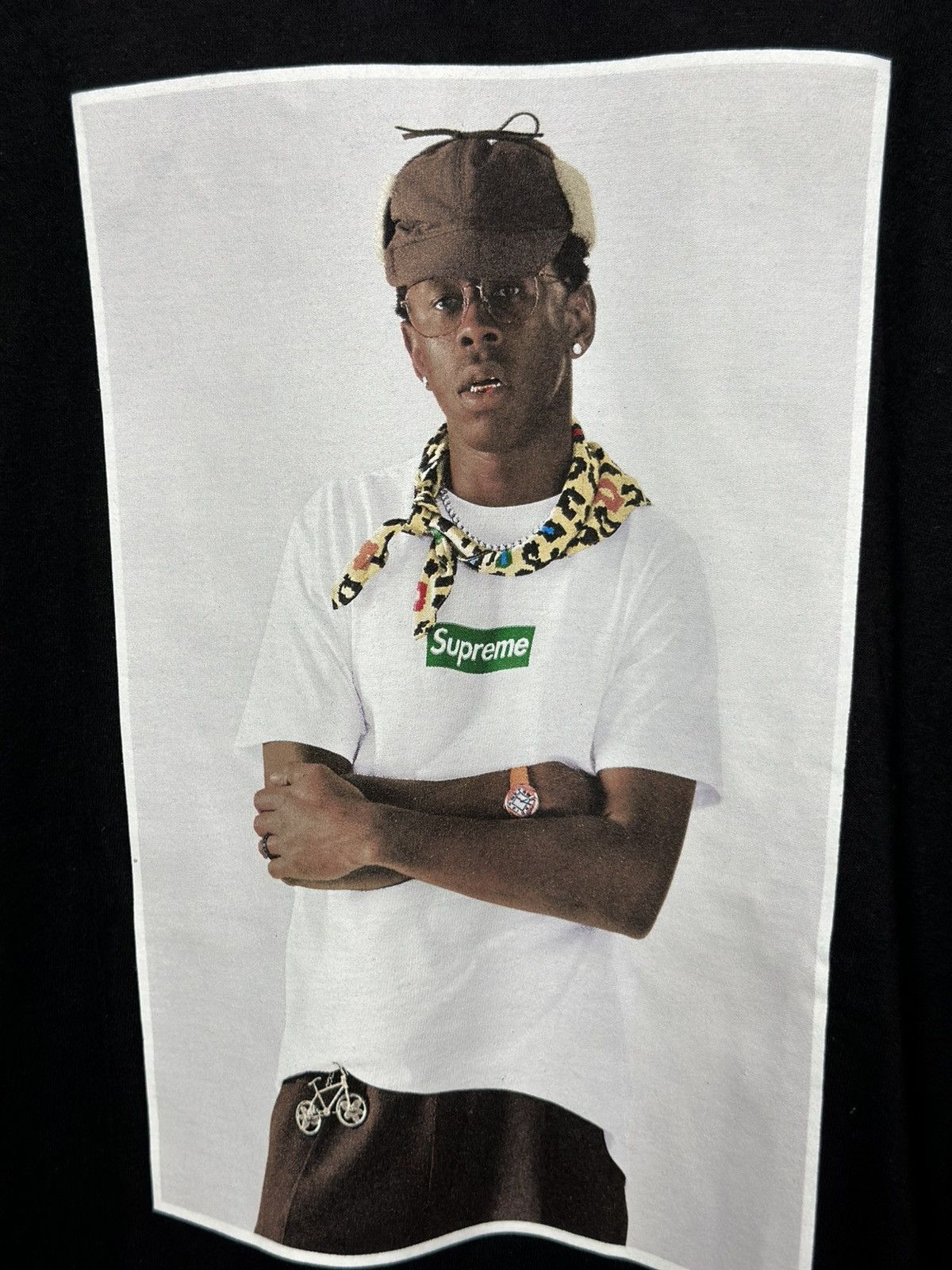 Supreme Tyler The Creator Supreme BLACK Size US M / EU 48-50 / 2 - 2 Thumbnail