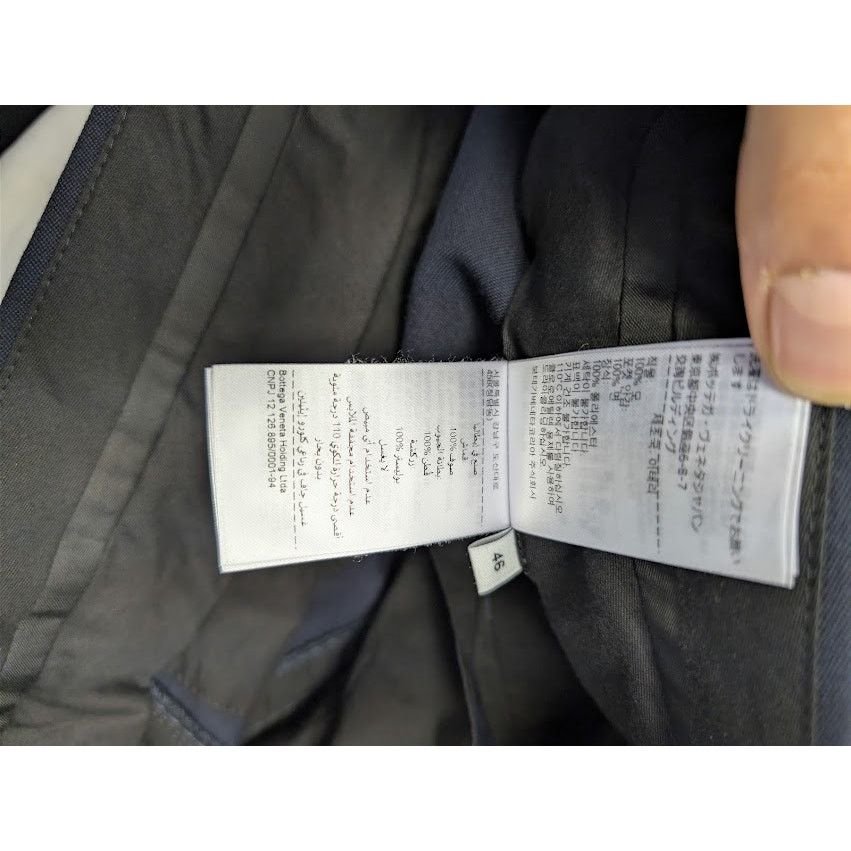 Bottega Veneta o1rshd1 Sartorial GDP Trousers Pant in Slate Grey Size US 30 / EU 46 - 20 Thumbnail