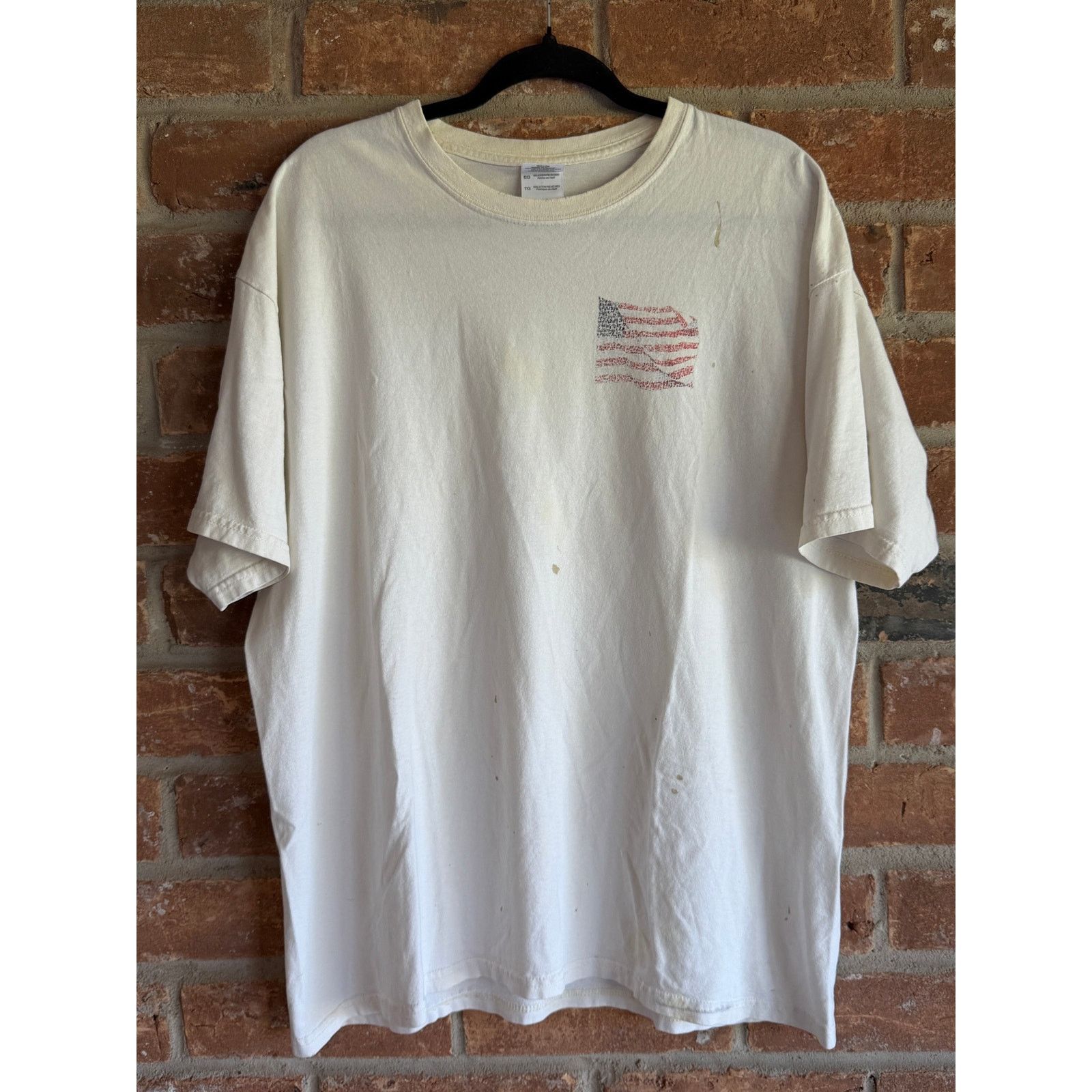 Vintage You Are Not Forgotten Military Memorial Tee XL