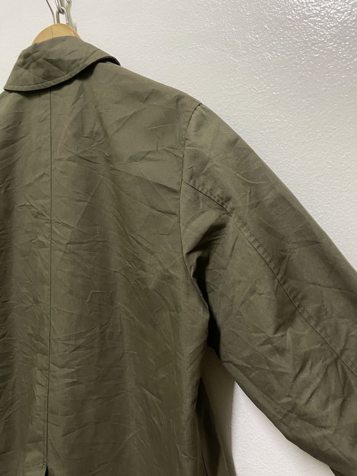 BASE CONTROL × Japanese Brand Base Control Green Army Jacket Parka Size US L / EU 52-54 / 3 - 16 Thumbnail