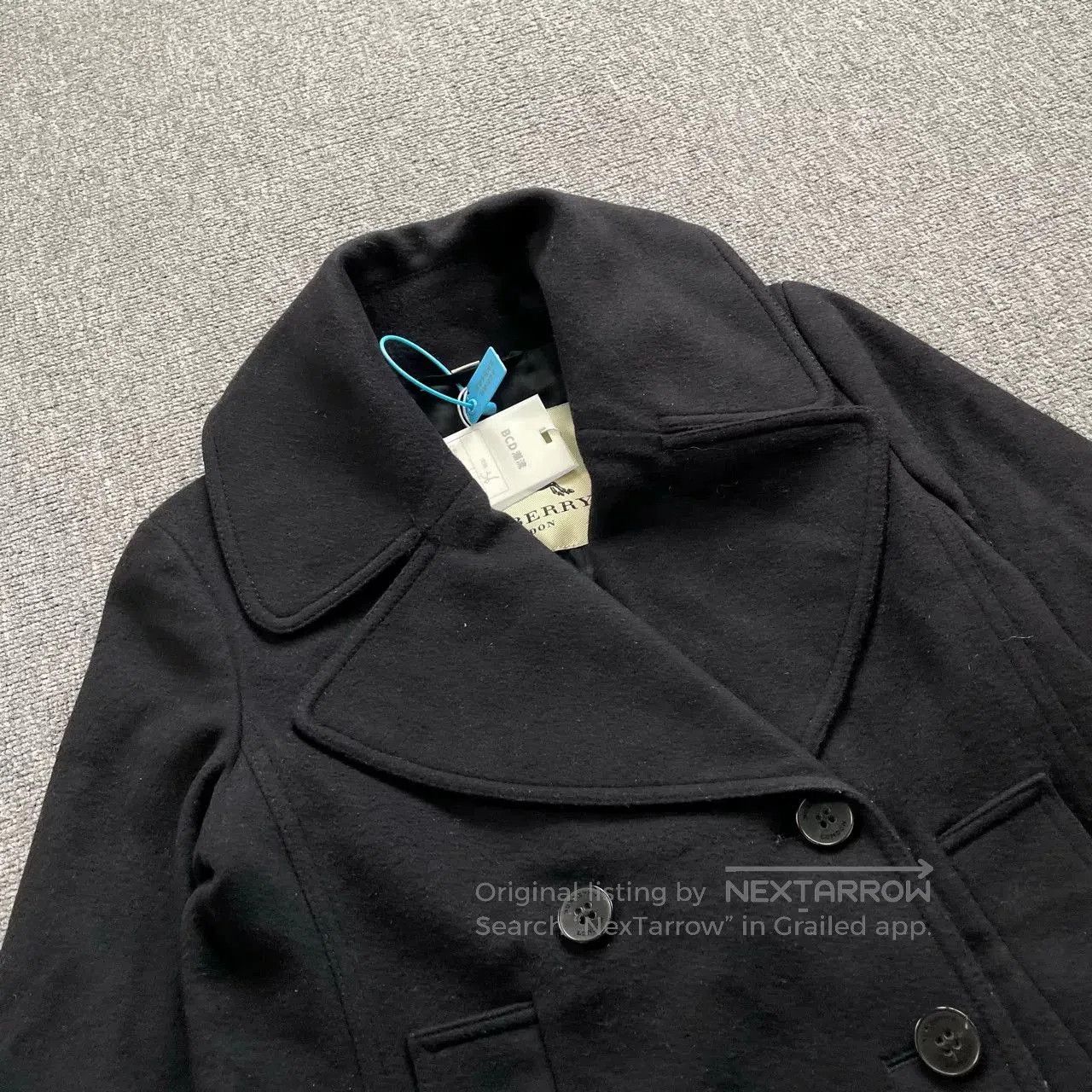 Burberry Burberry Black Coat. Size XS / US 0-2 / IT 36-38 - 2 Thumbnail