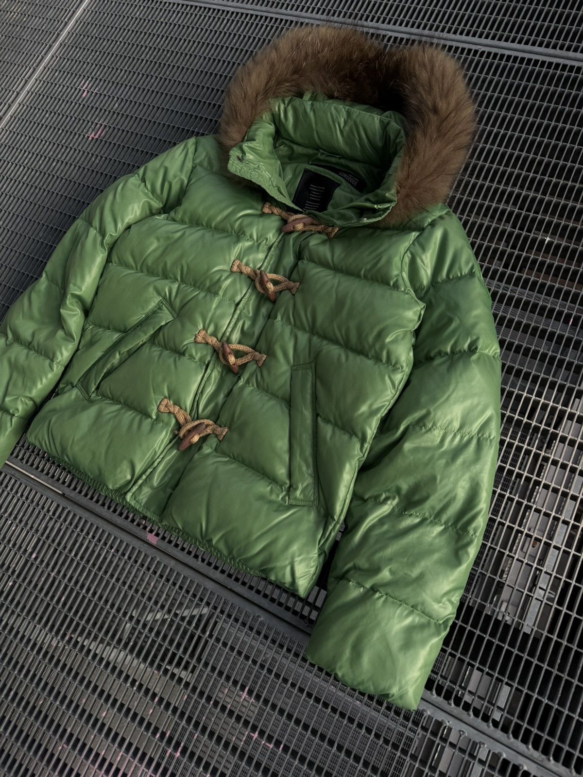 Bomboogie Streetwear Bomboogie Down Fur Y2K Wooden Lockers Jacket Size US S / EU 44-46 / 1 - 3 Thumbnail