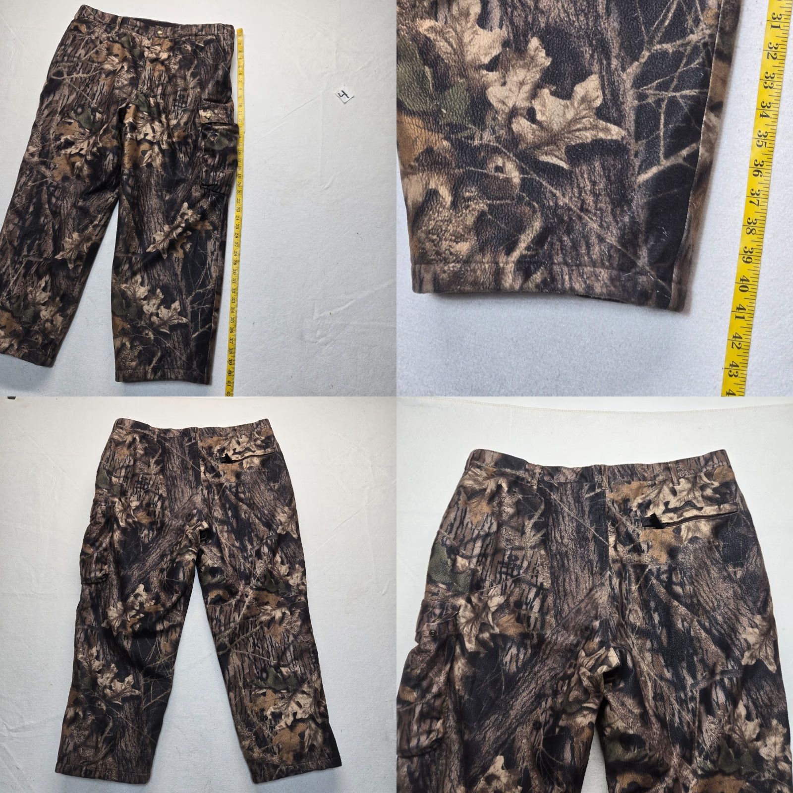 Vintage VINTAGE Cabela's Camouflage Hunting Pants Adult Men's Size 42 x 30 Lined Outerwear Size US 42 / EU 58 - 8 Thumbnail