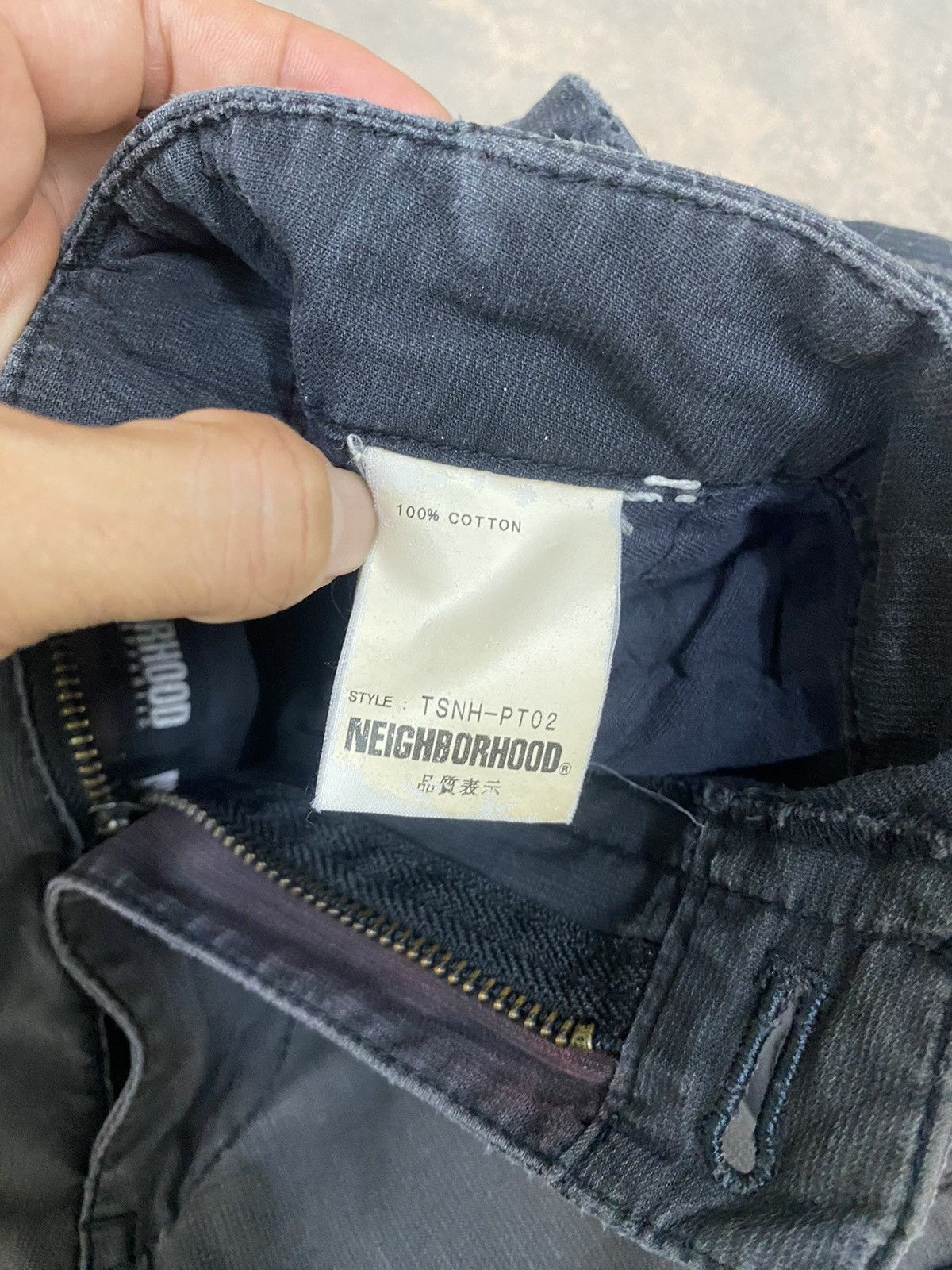 Neighborhood FADED NEIGHBORHOOD JAPAN CARGO PANTS LGB 90s Size US 34 / EU 50 - 11 Thumbnail