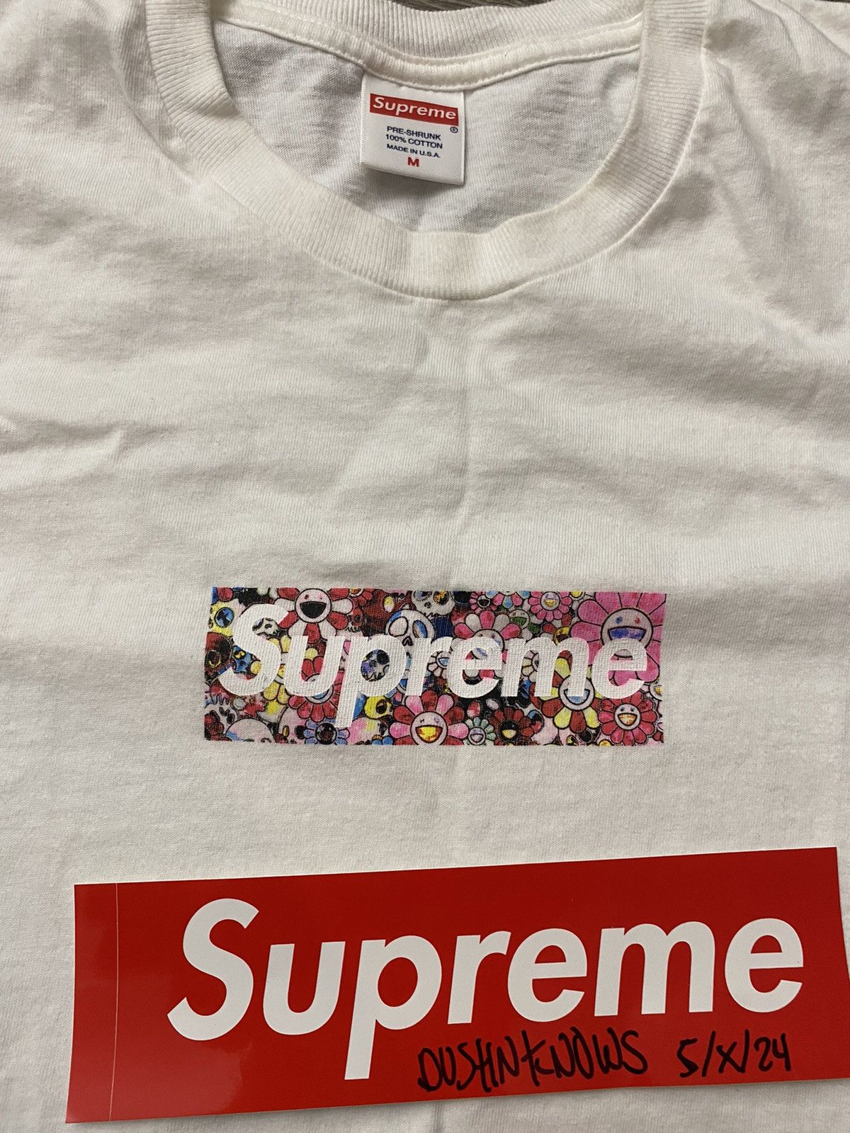 Supreme Supreme murakami Covid relieve bogo tshirt Size US M / EU 48-50 / 2 - 2 Thumbnail