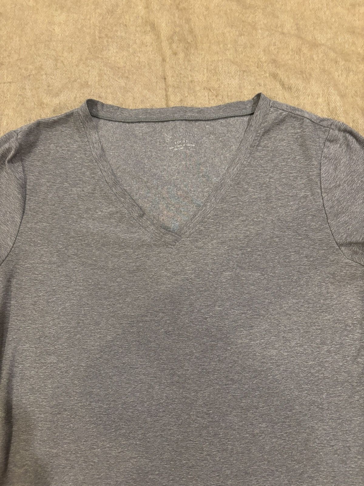Other Gray plain T.shirt.wt-186 Size S / US 4 / IT 40 - 2 Thumbnail