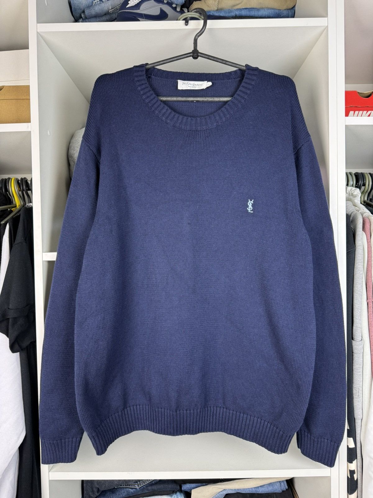 Yves Saint Laurent Vintage Yves Saint Laurent Sweater Size US L / EU 52-54 / 3 - 1 Thumbnail