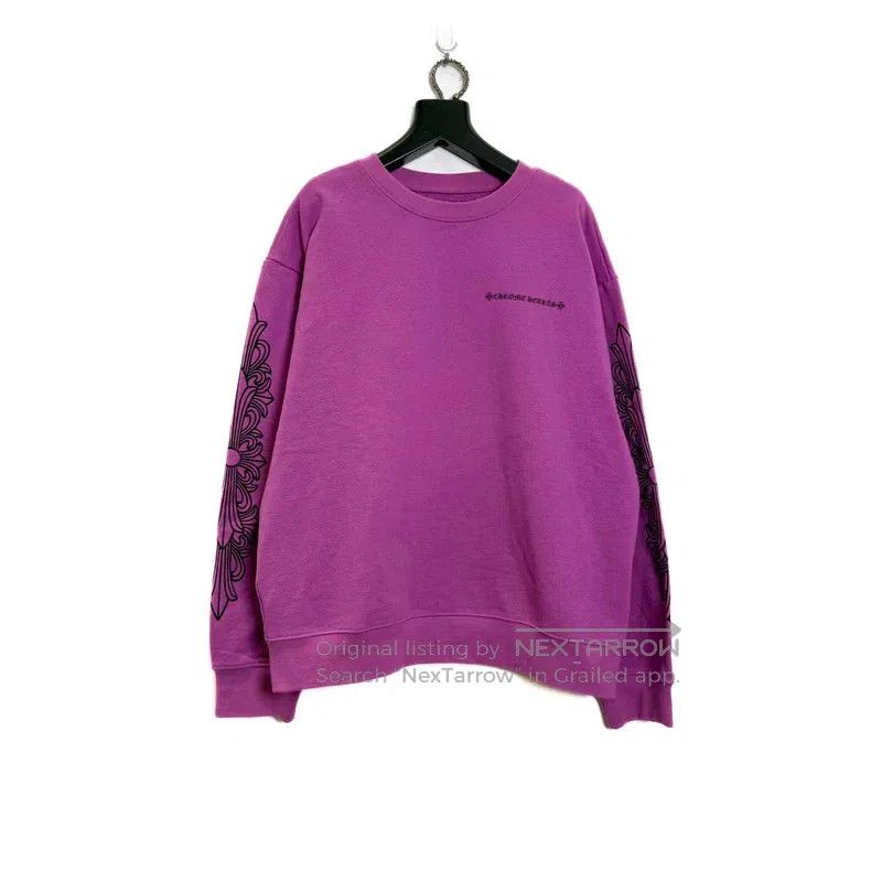 Chrome Hearts CHROME HEARTS Size XL Matty boy purple cartoon sweater Size US XL / EU 56 / 4 - 1 Thumbnail