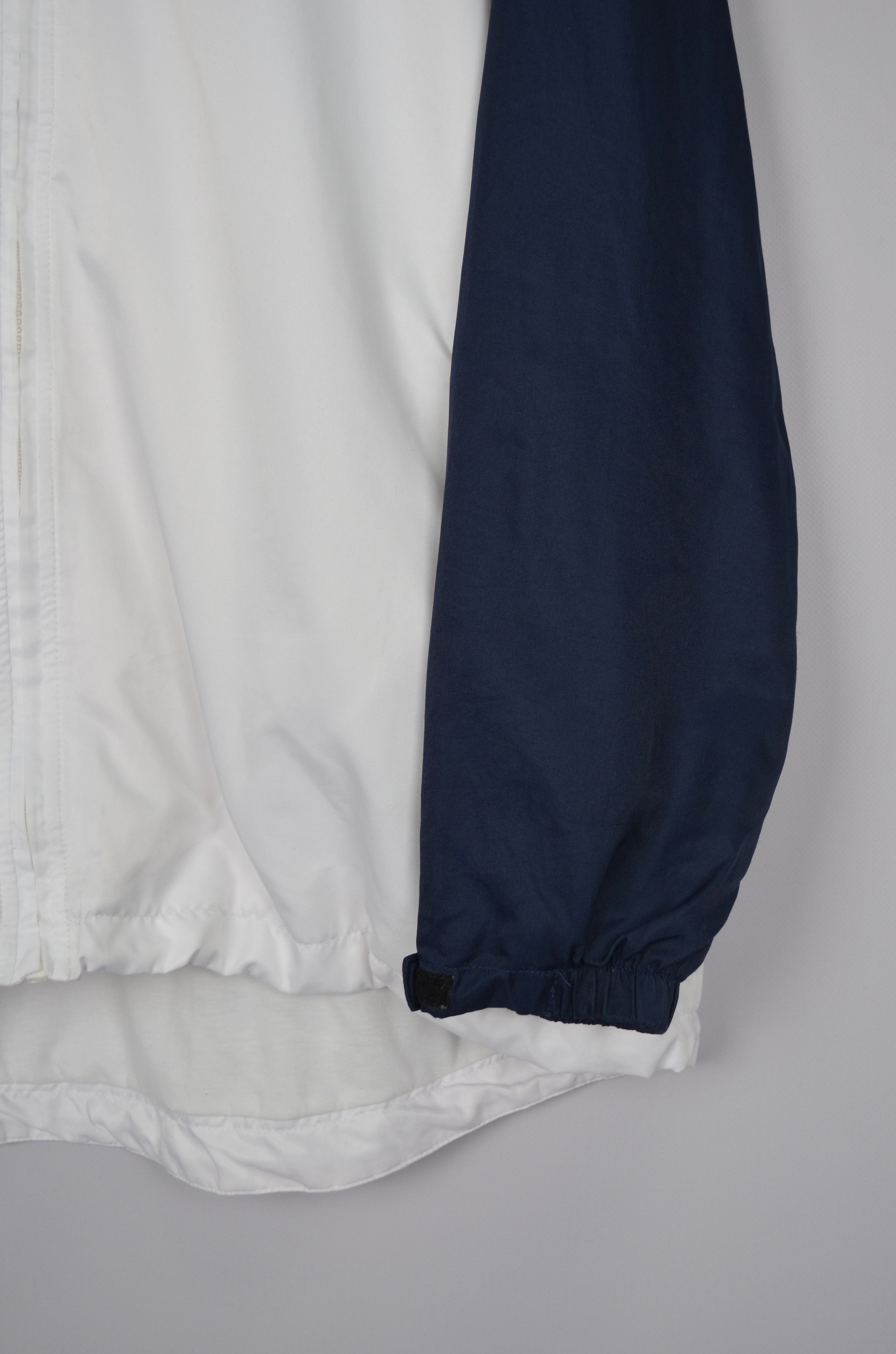 Nike × Vintage 90's Nike Court Jacket White/Navy Size XL Vintage y2k Size US XL / EU 56 / 4 - 8 Thumbnail