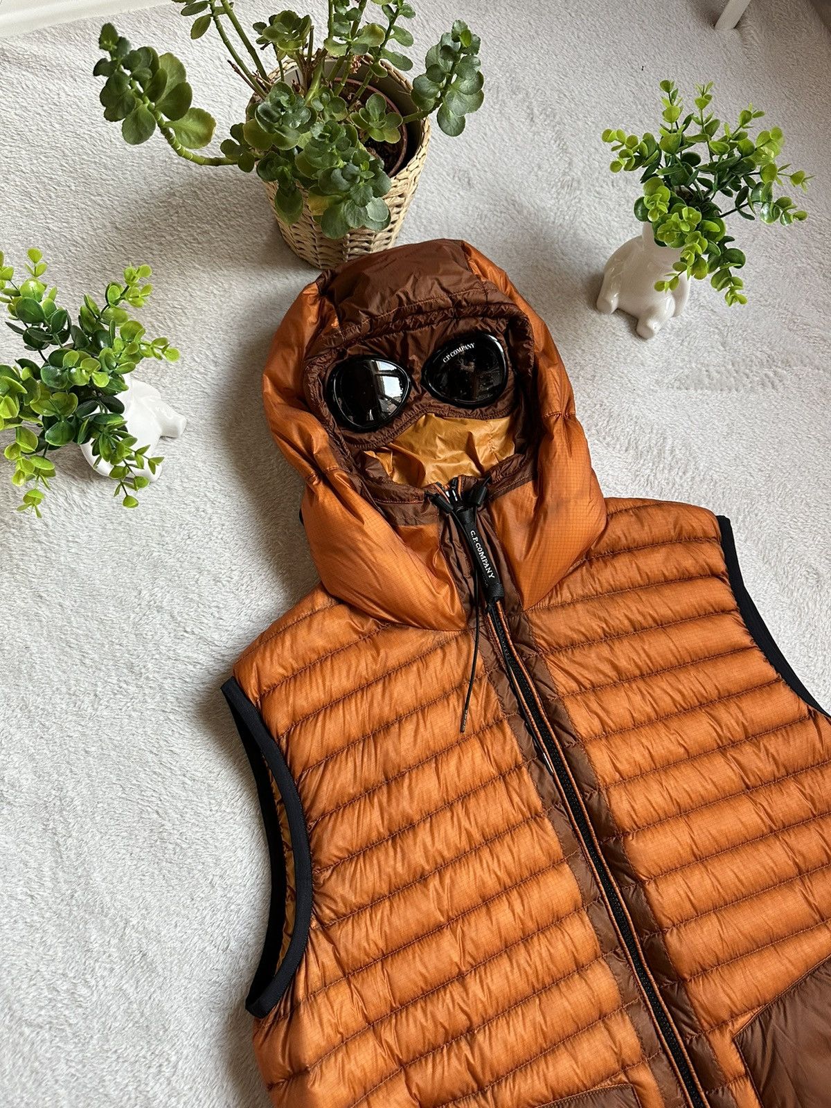 C.P. Company Massimo Osti Streetwear C.P Company Streetwear D.D.Shell Goggle Puffer Vest Grailed