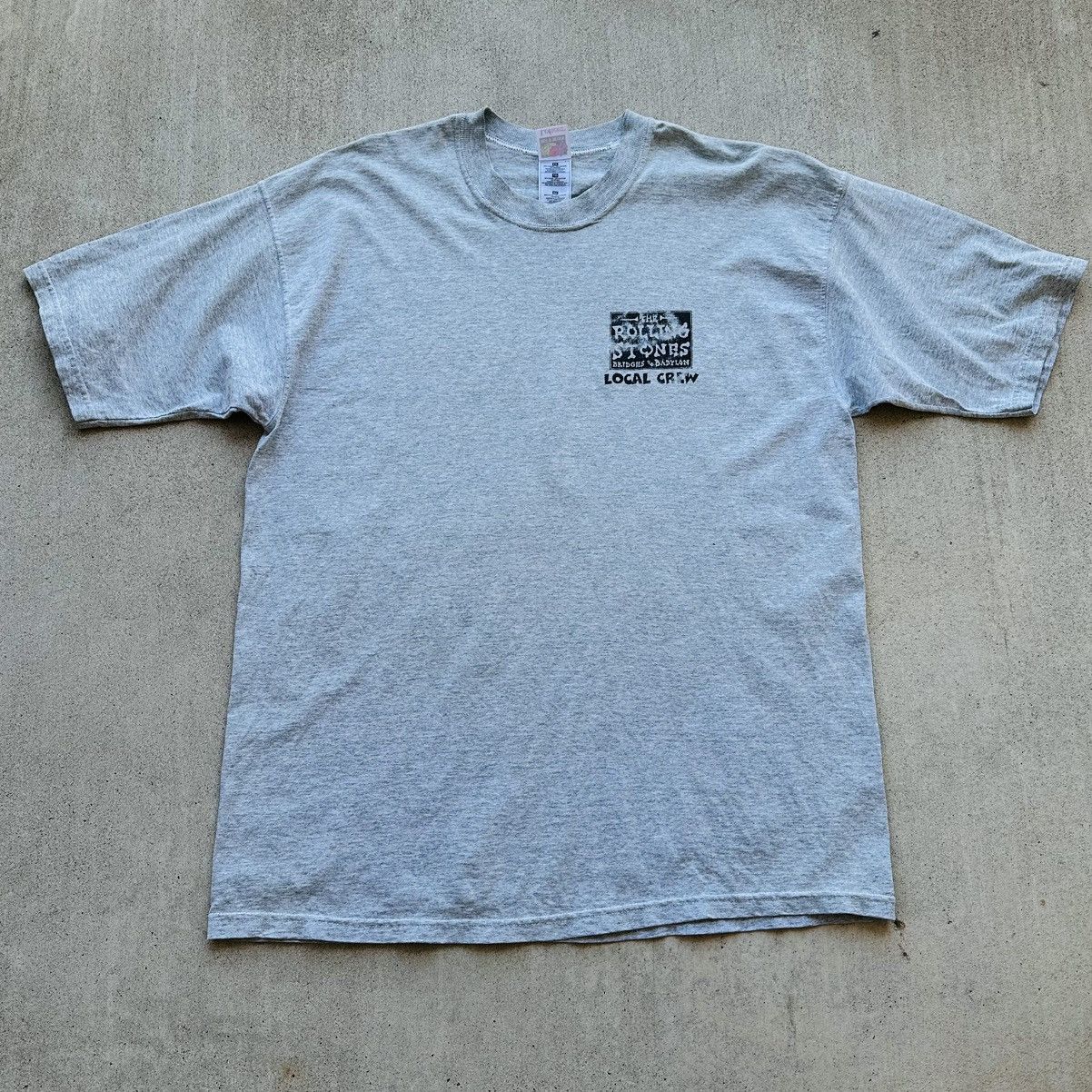 The Rolling Stones Vintage Rolling Stones Bridges To Babylon Shirt Local Crew Size US XL / EU 56 / 4 - 1 Thumbnail