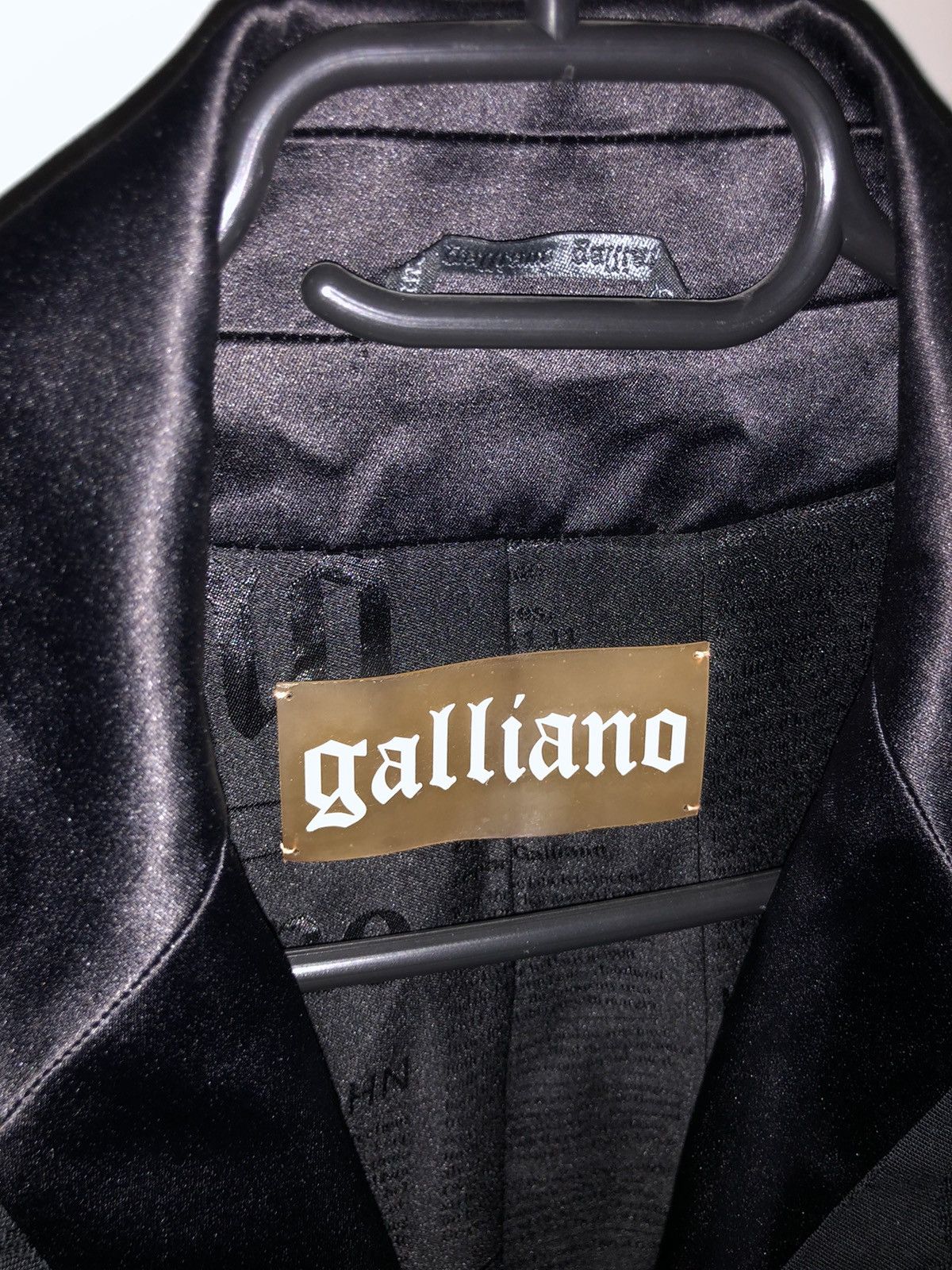 John Galliano John Galliano black blazer Size S / US 4 / IT 40 - 3 Thumbnail