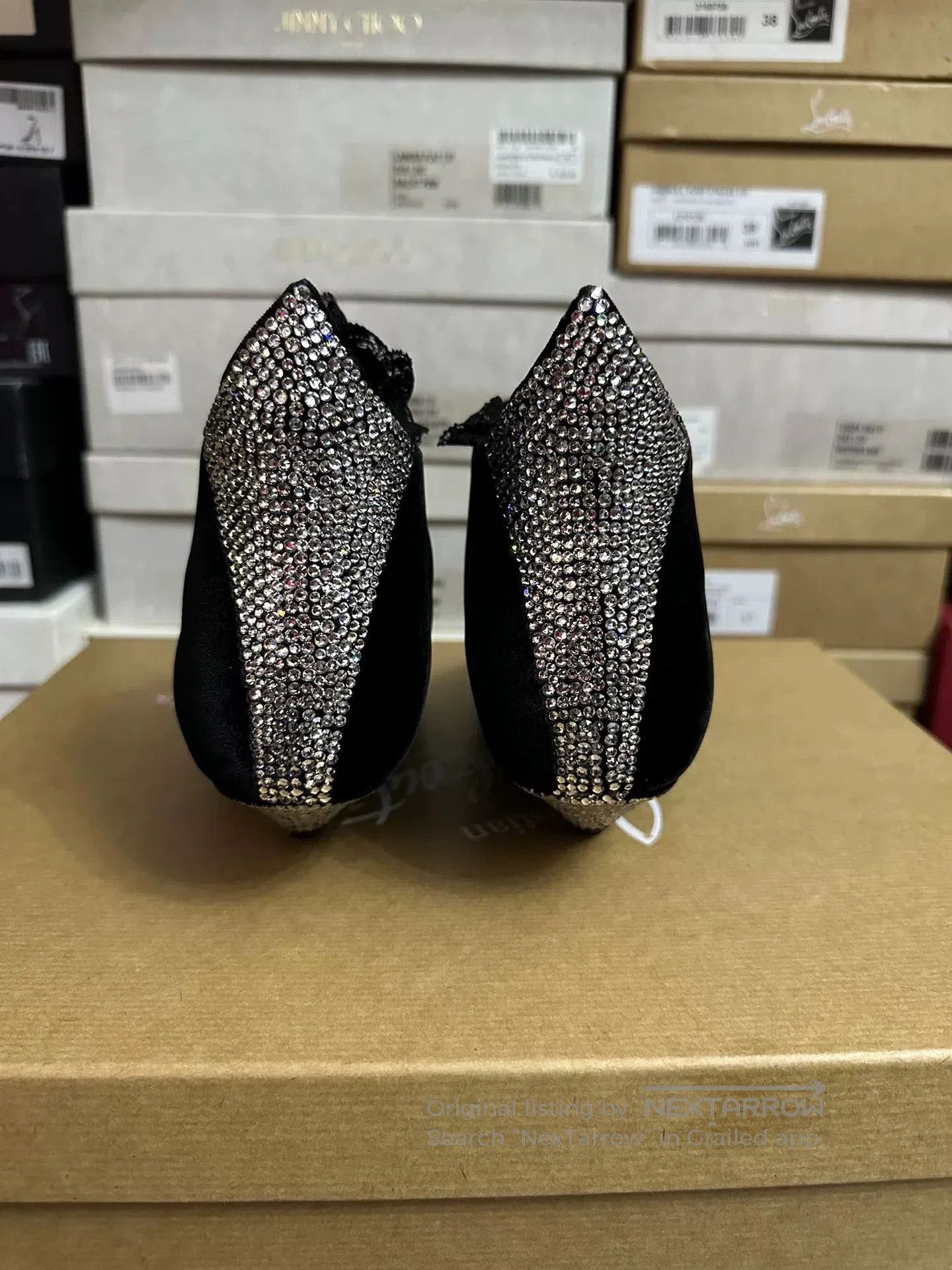 Saint Laurent Paris Saint Laurent YSL 2018 Runway Lace Ribbon Heels. Size US 5 / IT 35 - 3 Thumbnail