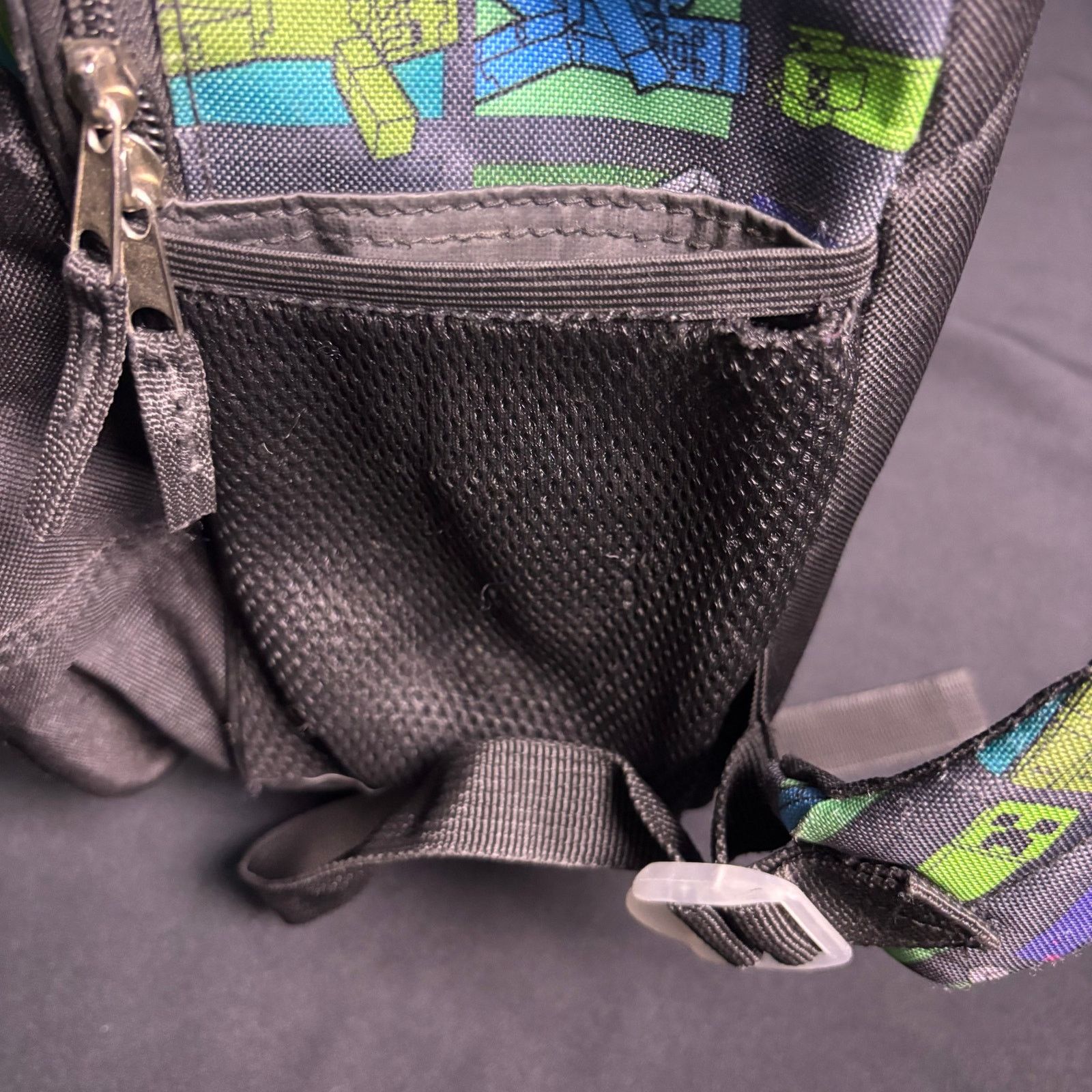 Other Green Bioworld Minecraft Creeper Backpack Size ONE SIZE - 5 Thumbnail
