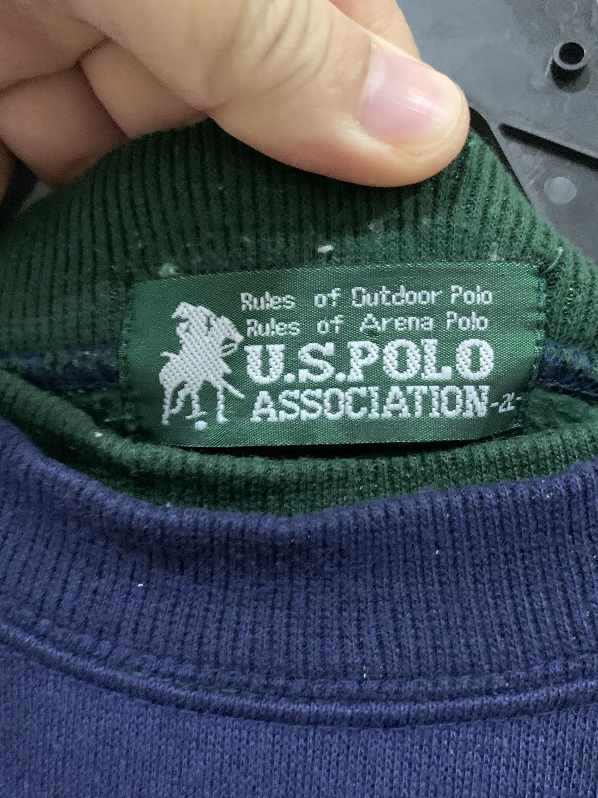 U.S. Polo Assn. × Vintage Vintage U.S. Polo Association Sweatshirt Size US XL / EU 56 / 4 - 8 Thumbnail