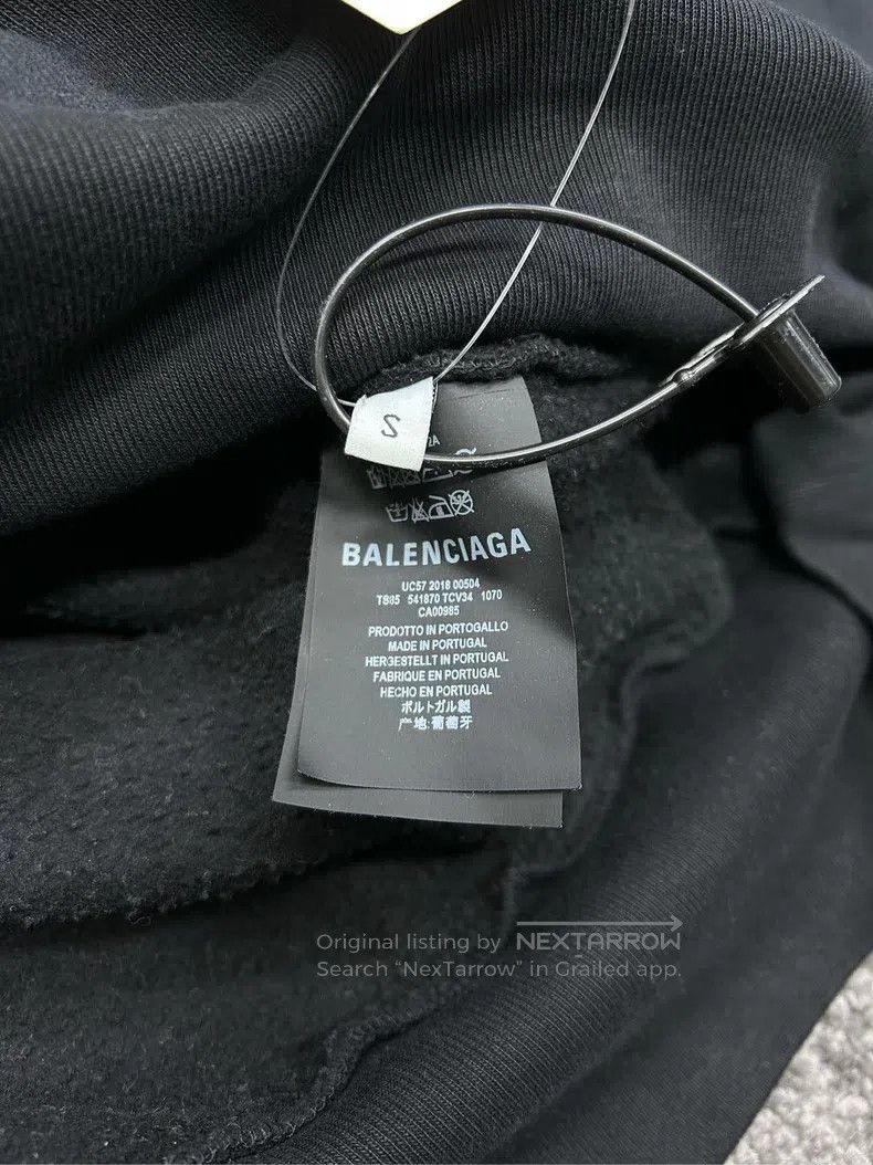 Balenciaga Balenciaga Food Agency Hoodie Size US S / EU 44-46 / 1 - 5 Thumbnail