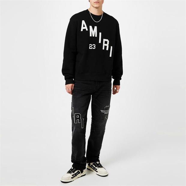Amiri AMIRI Hockey Crew Sweatshirt Size US M / EU 48-50 / 2 - 2 Thumbnail