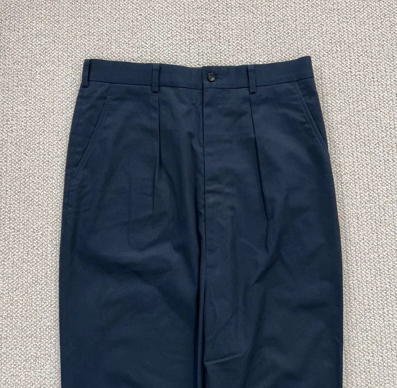 Comme des Garcons Comme Des Garcons size S Casual pants, suit pants, navy bl Size US 26 / EU 42 - 3 Thumbnail