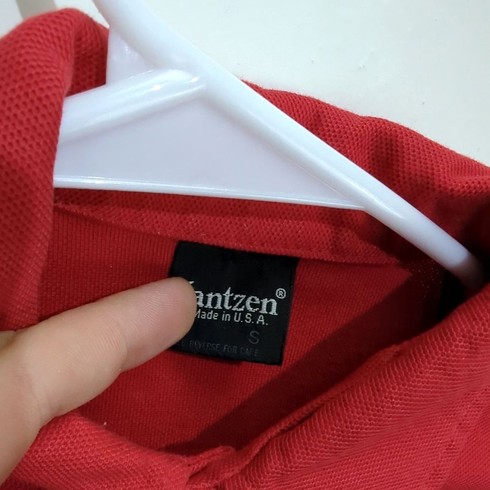 Jantzen VINTAGE Jantzen Polo Shirt Short Sleeve Mens Small Red USA Edelbrock Performance Embroidered Logo Cars Comfort All Seasons Regular Fit Size US S / EU 44-46 / 1 - 2 Thumbnail