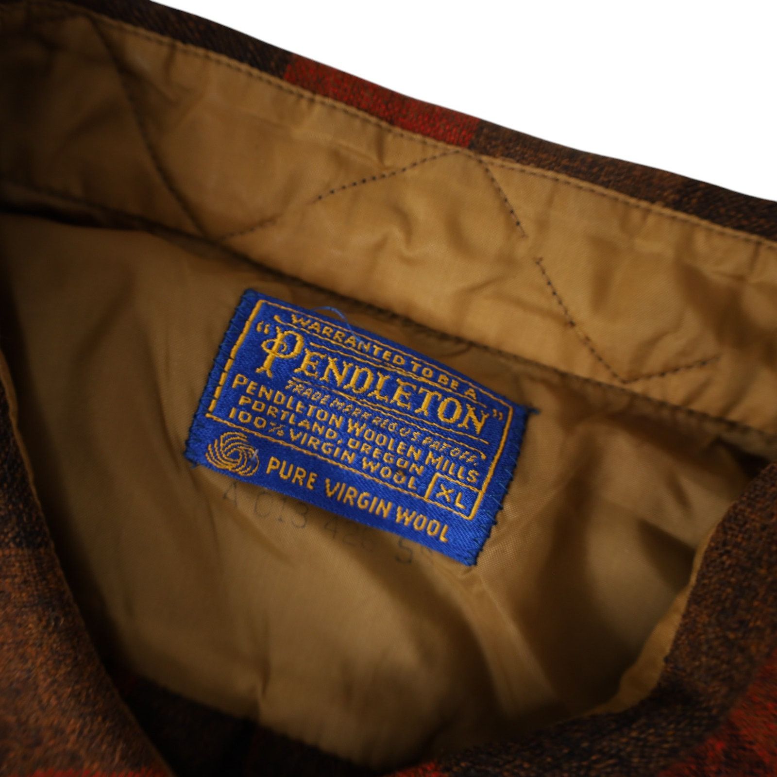 Vintage Pendleton %100 Wool Short Sleeve Button Up Shirt