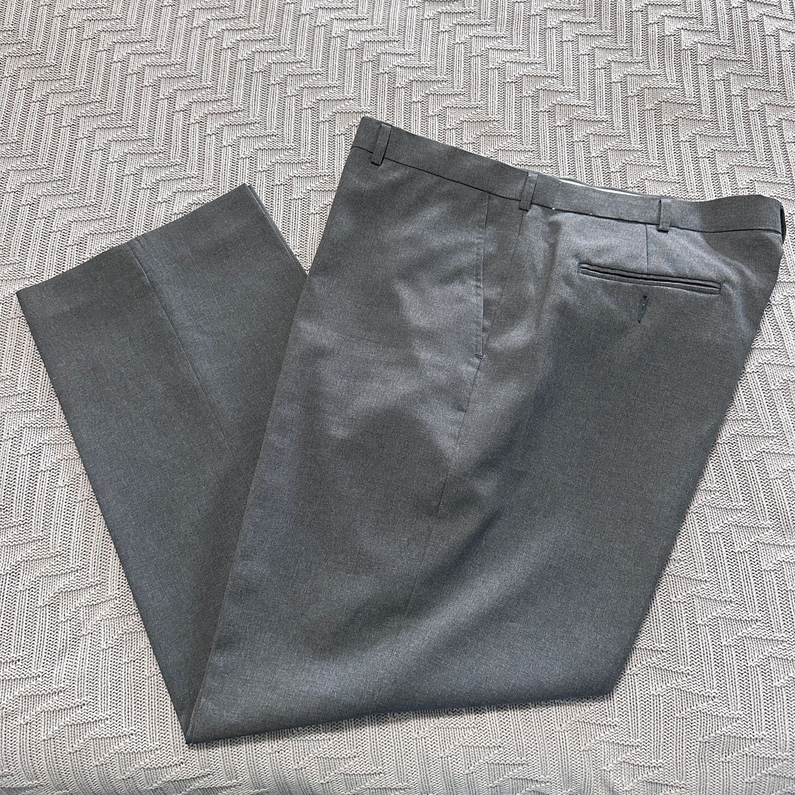 Bill Blass Vintage Bill Blass gray dress pants Size US 44 / EU 60 - 1 Thumbnail