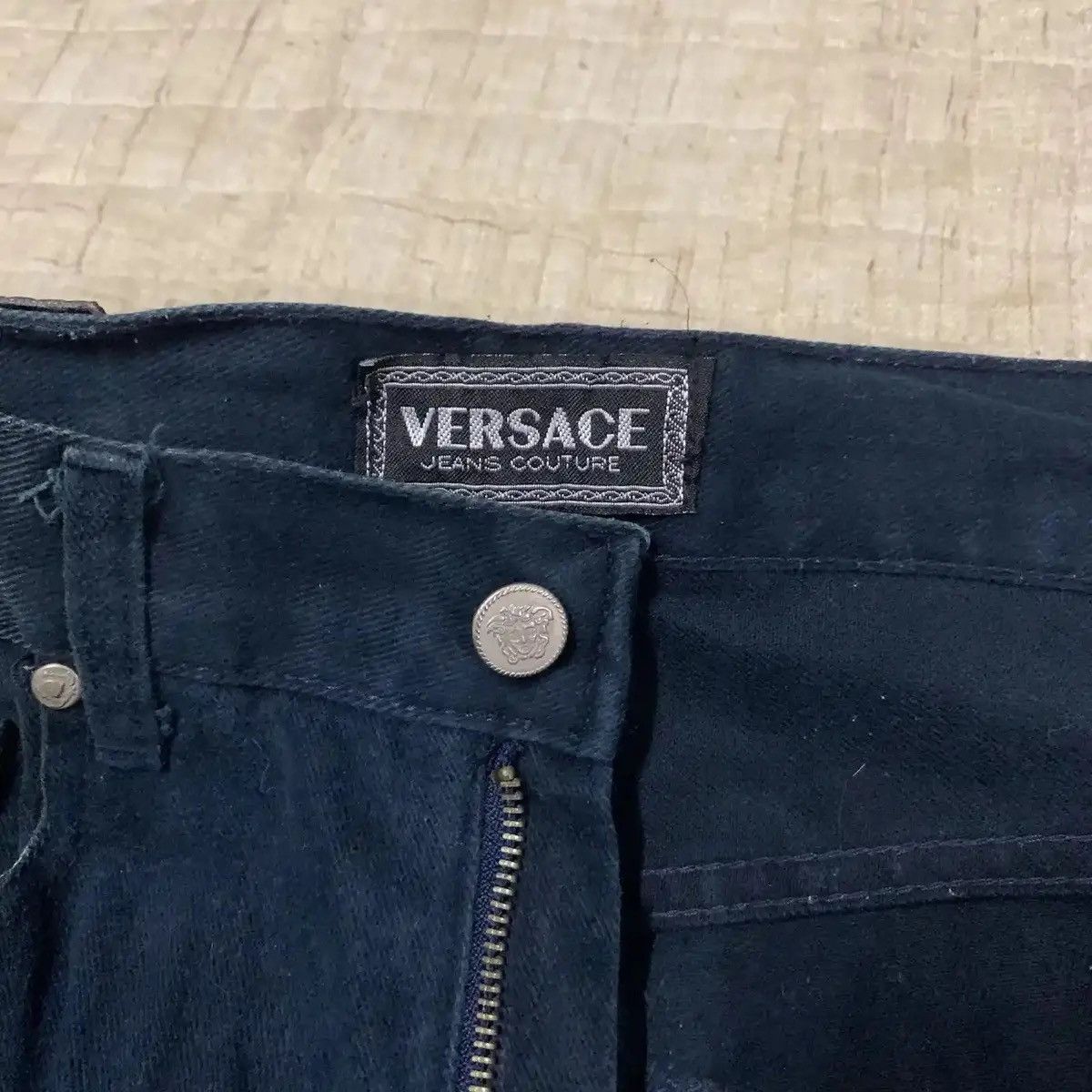 Versace × Versace Jeans Couture × Vintage W29 L31 🔥 Versace Jeans Couture Pants Made In Italy Size US 29 - 4 Thumbnail