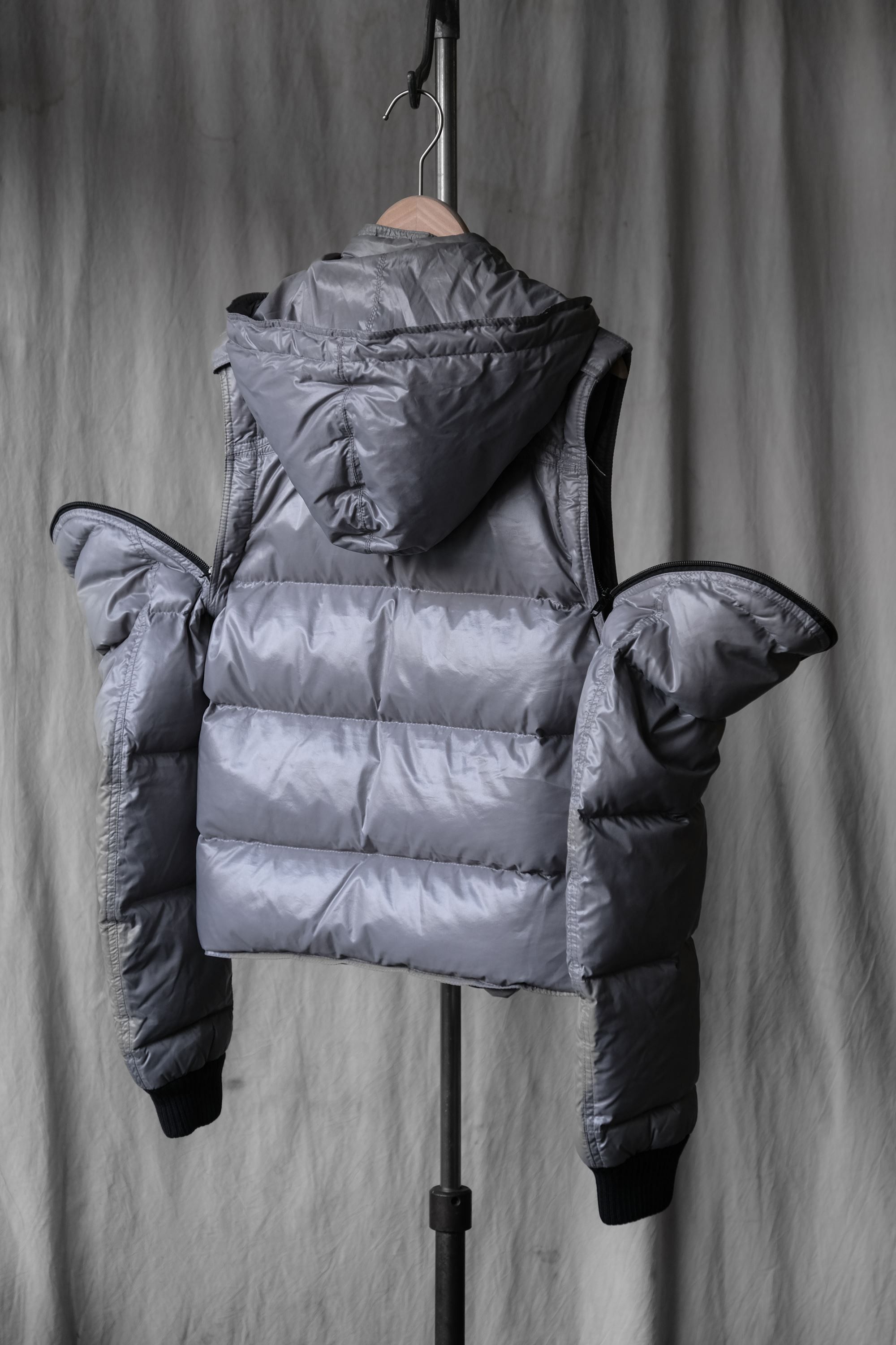 Dior Dior Homme by Kris Van Assche 08A/W 2-Way Puffer Down Jacket Size US S / EU 44-46 / 1 - 7 Thumbnail