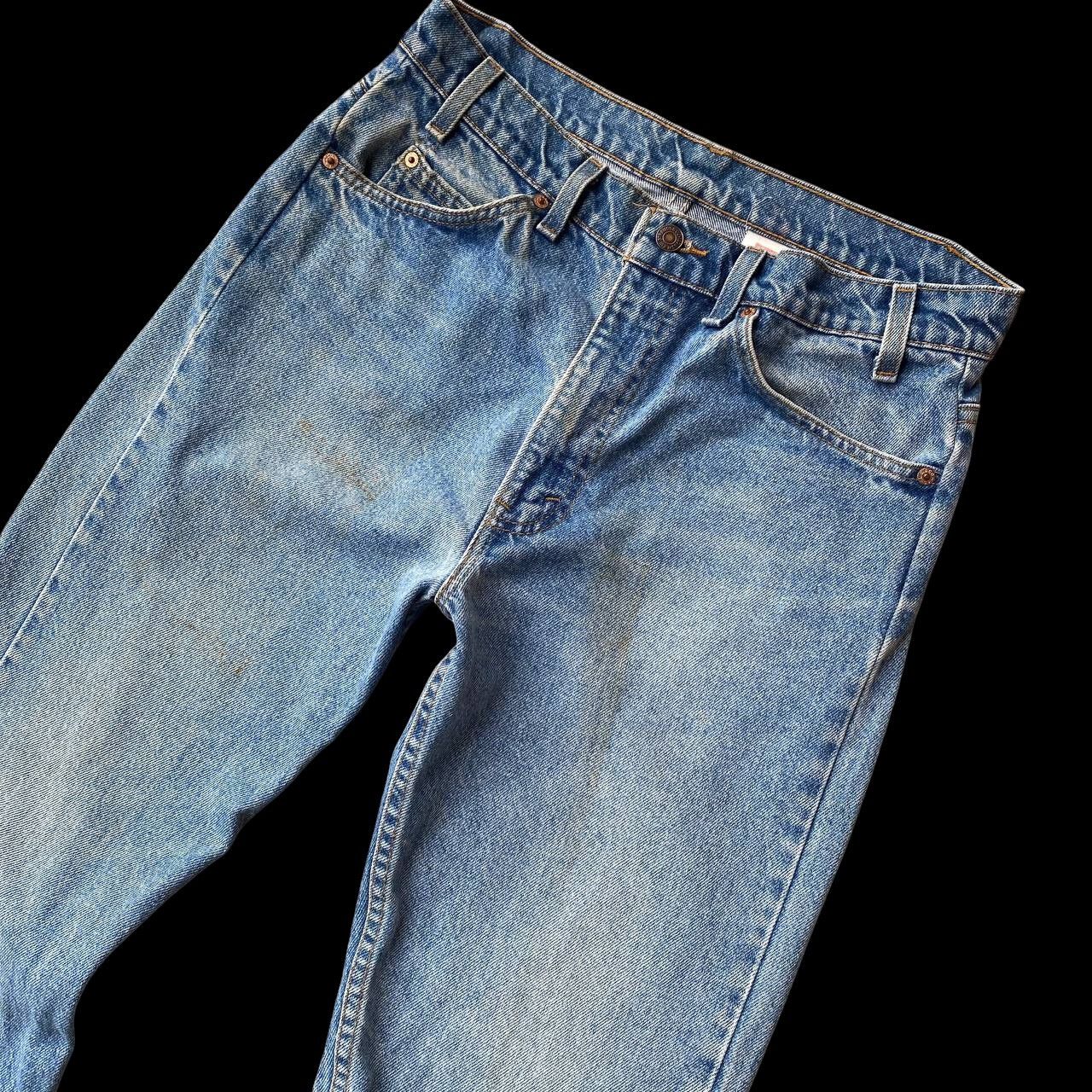 Levi's Vintage Clothing W32X31.5 VTG 1994 LEVIS 505 ORANGE TAG DIRTY JEAN Size US 32 / EU 48 - 3 Thumbnail