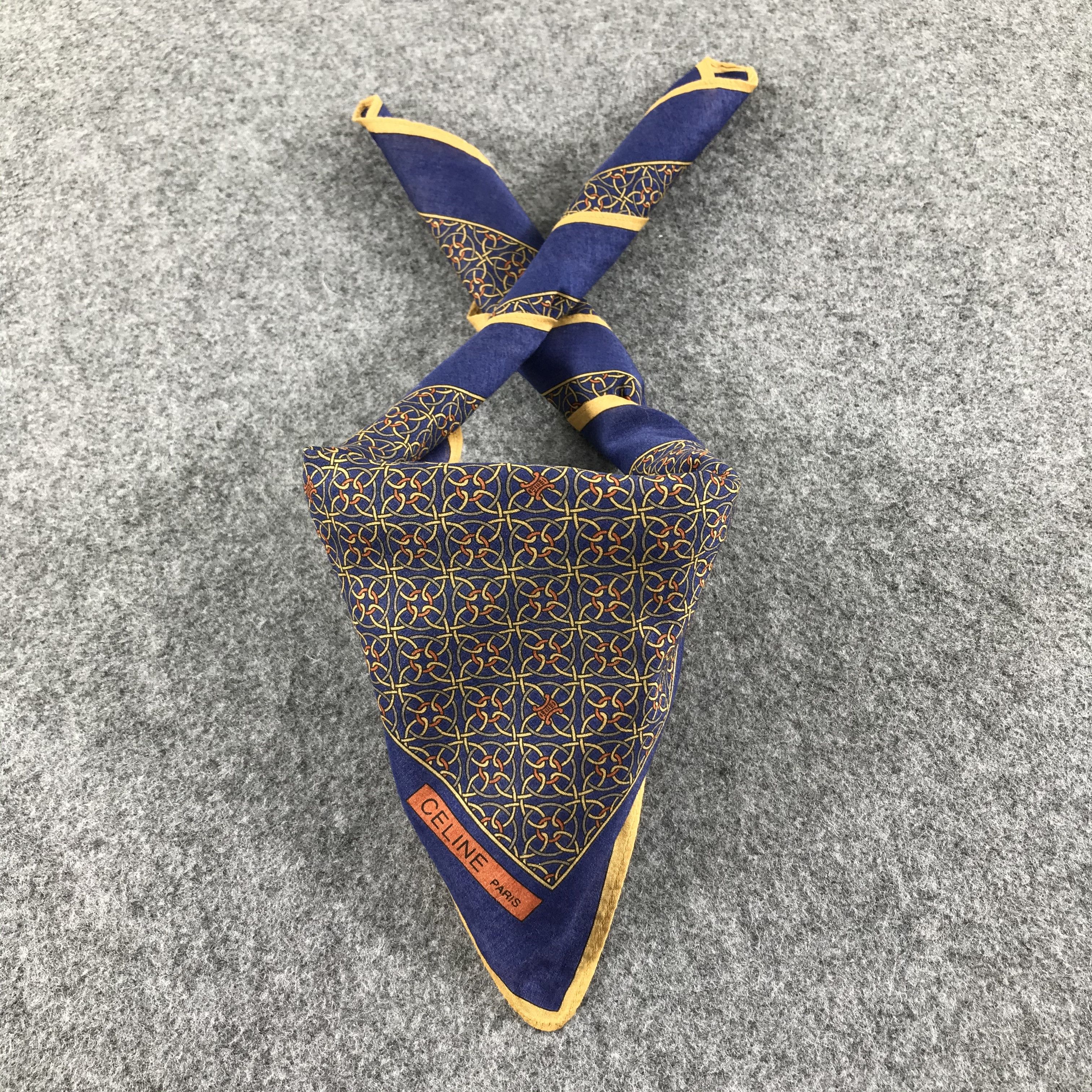Celine Celine Handkerchief Neckerchief Bandana H346 Size ONE SIZE - 2 Thumbnail