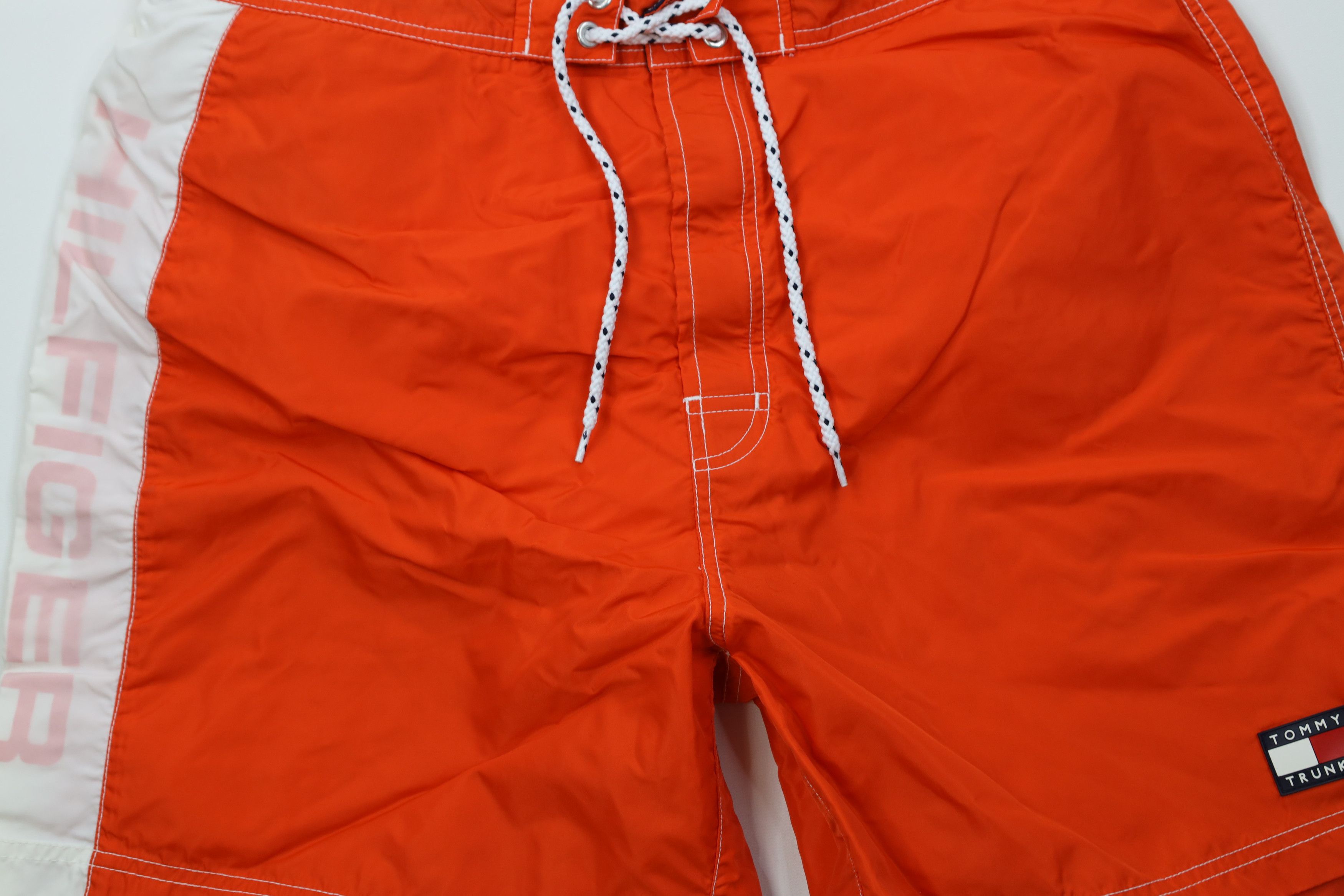Tommy Hilfiger Vintage 90s Tommy Hilfiger Above Knee Swim Trunks Shorts Size US 36 / EU 52 - 3 Thumbnail