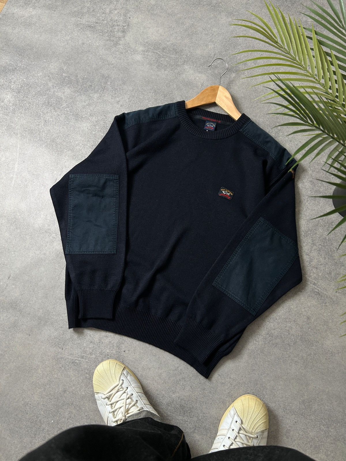 Paul & Shark Vintage Paul & Shark blue wool sweatshirt mens Size US M / EU 48-50 / 2 - 2 Thumbnail