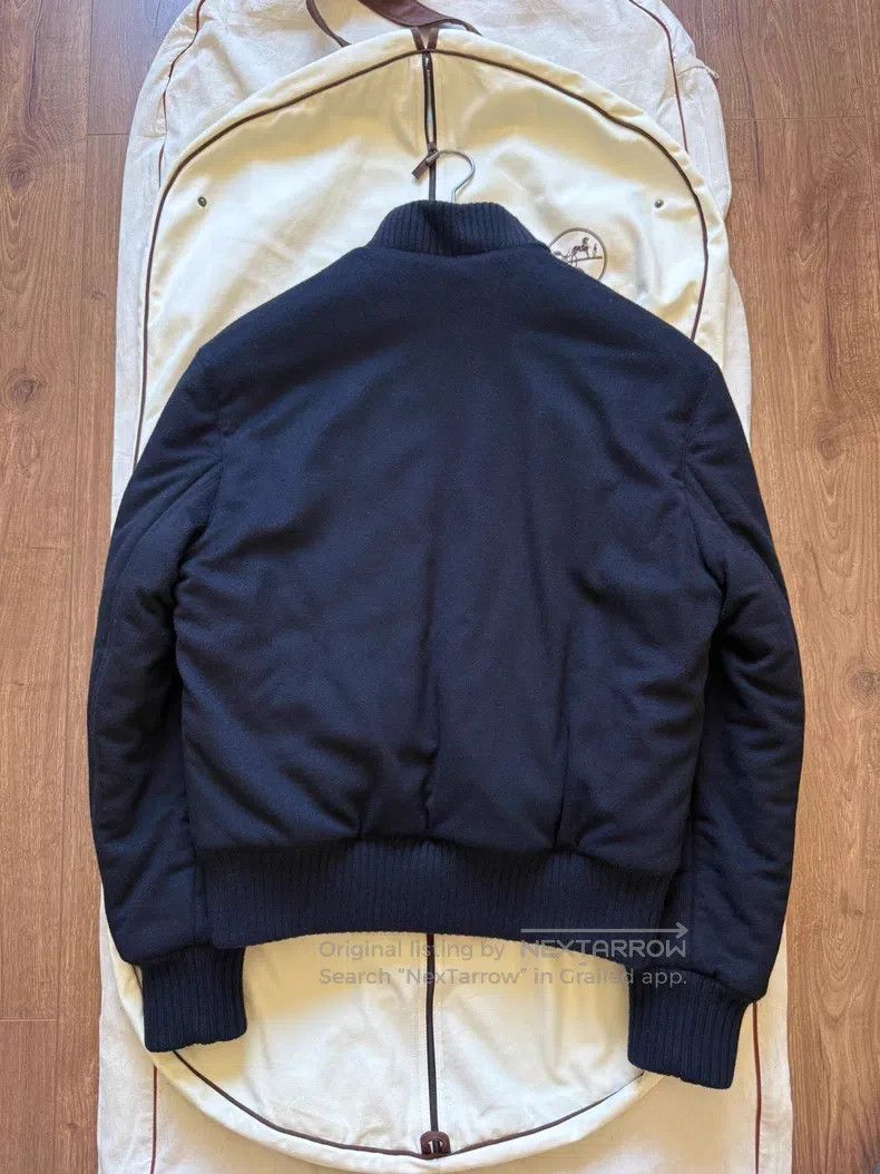 Hermes Hermes Knight Style Cashmere Patchwork Down Jacket Size US M / EU 48-50 / 2 - 5 Thumbnail