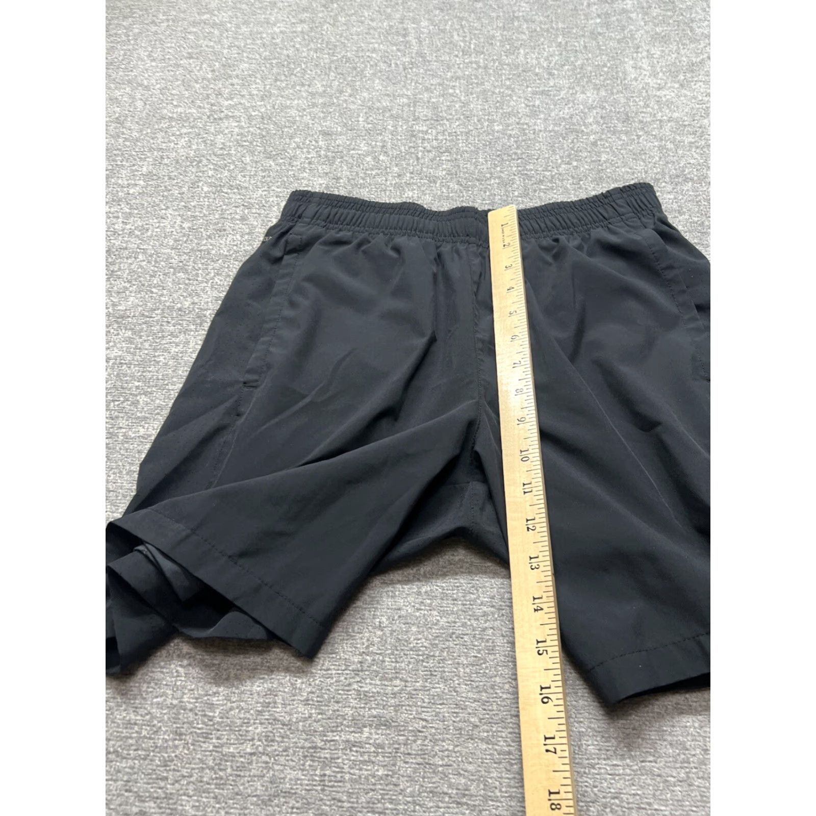 Vintage Skora Qwick-Dry Shorts Mens Small Black Drawstring Athletic Quick Dry Breathable Lightweight Size US 29 - 4 Thumbnail