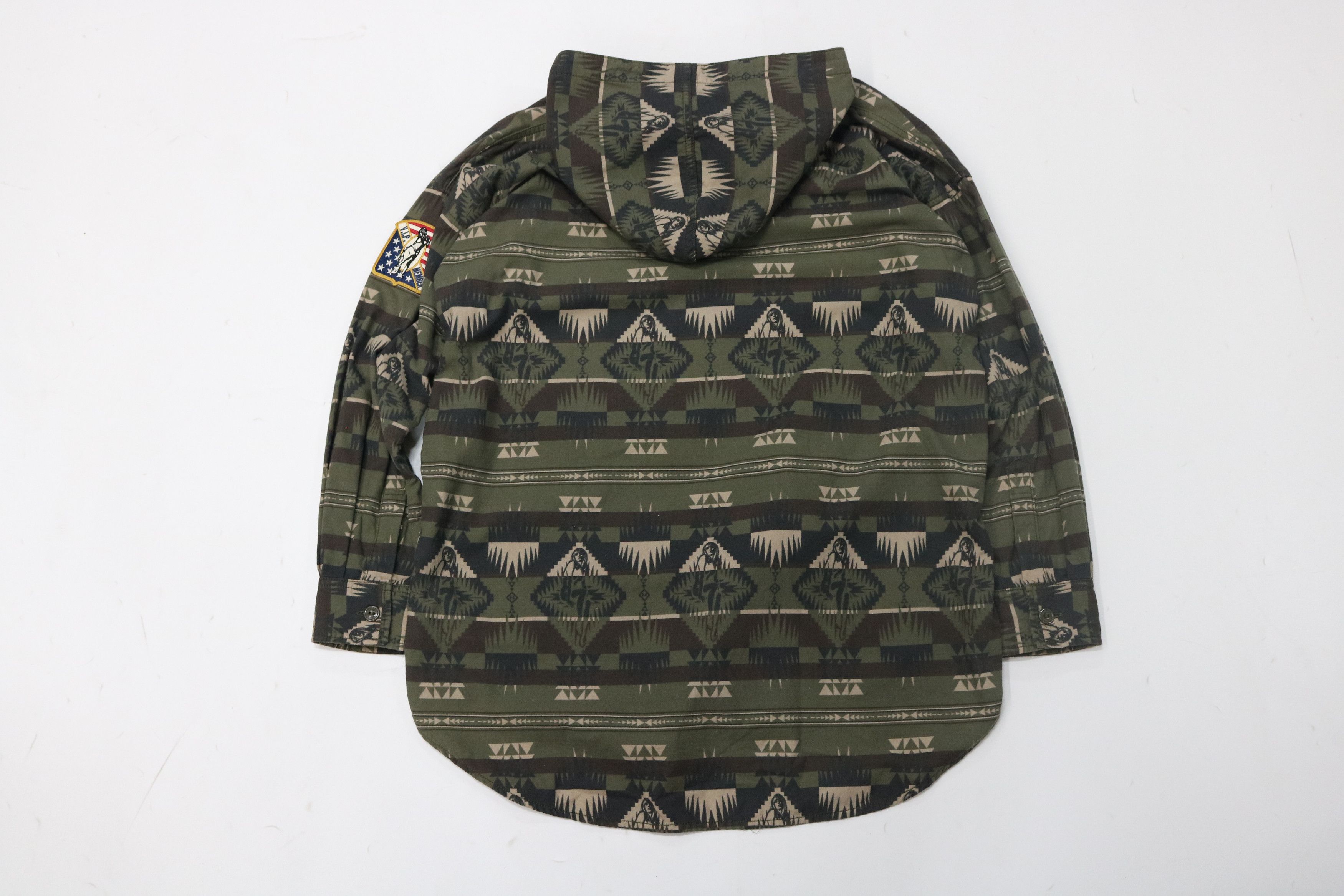 Hysteric Glamour HYSTERIC GLAMOUR Navajo Pattern Hooded Jacket Size M / US 6-8 / IT 42-44 - 7 Thumbnail