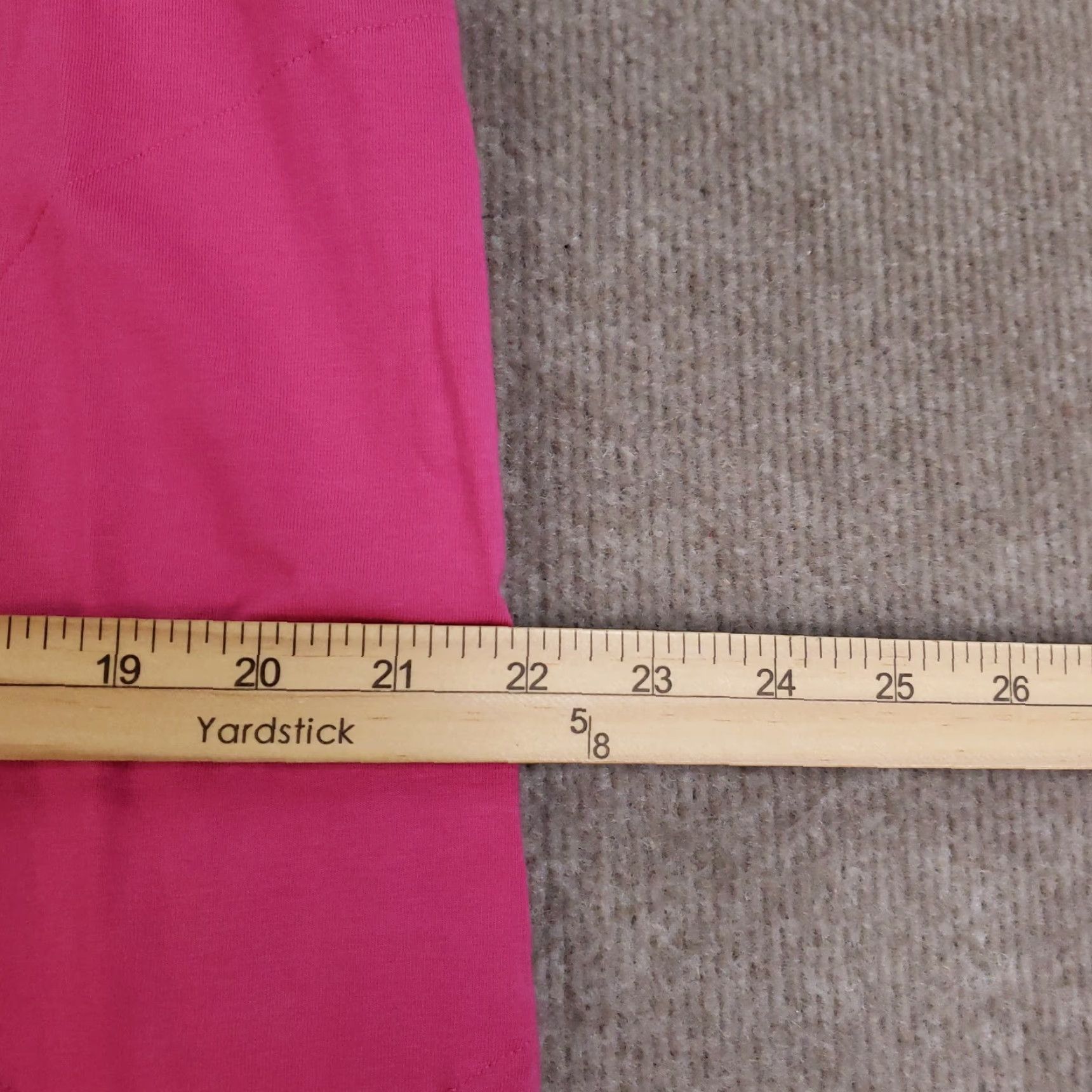 J. Jill VINTAGE J. Jill Dress Womens Medium Pink Dahlia Puff Sleeve V-Neck Casual Summer resort travel Size M / US 6-8 / IT 42-44 - 4 Thumbnail