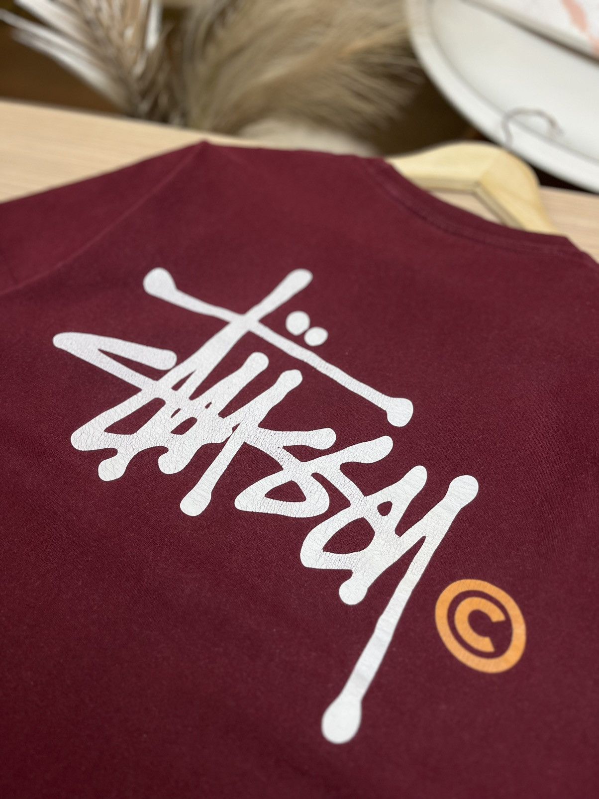 Stussy × Vintage Vintage Stussy Tee Shirt Big Logo Size US S / EU 44-46 / 1 - 8 Thumbnail