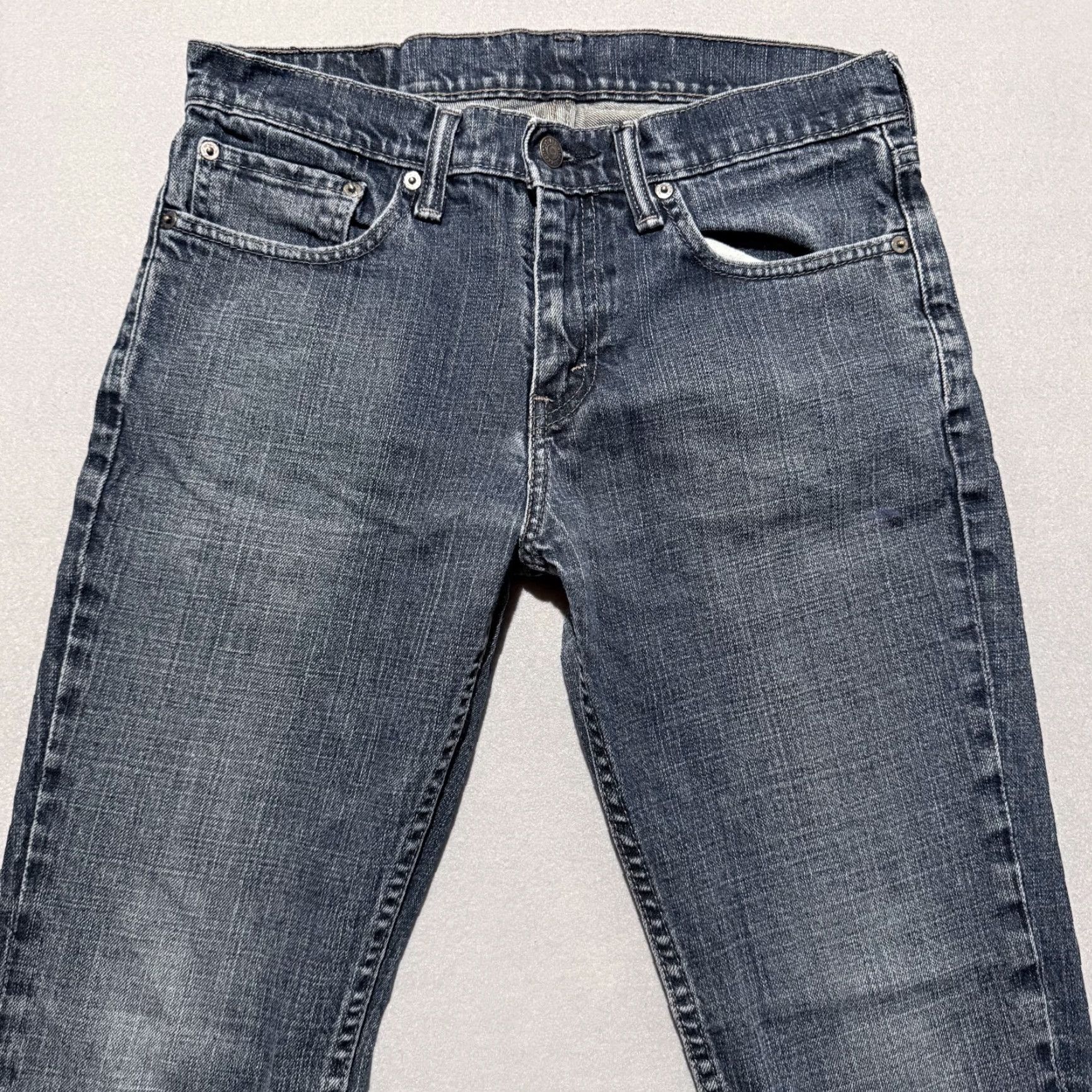 Levi's Levi's 511 Jeans Men Blue Denim Pockets Zip Fly Slim Straight 31x30 XS? No size type: 31x30 but keep 31x30 Size US 31 - 3 Thumbnail