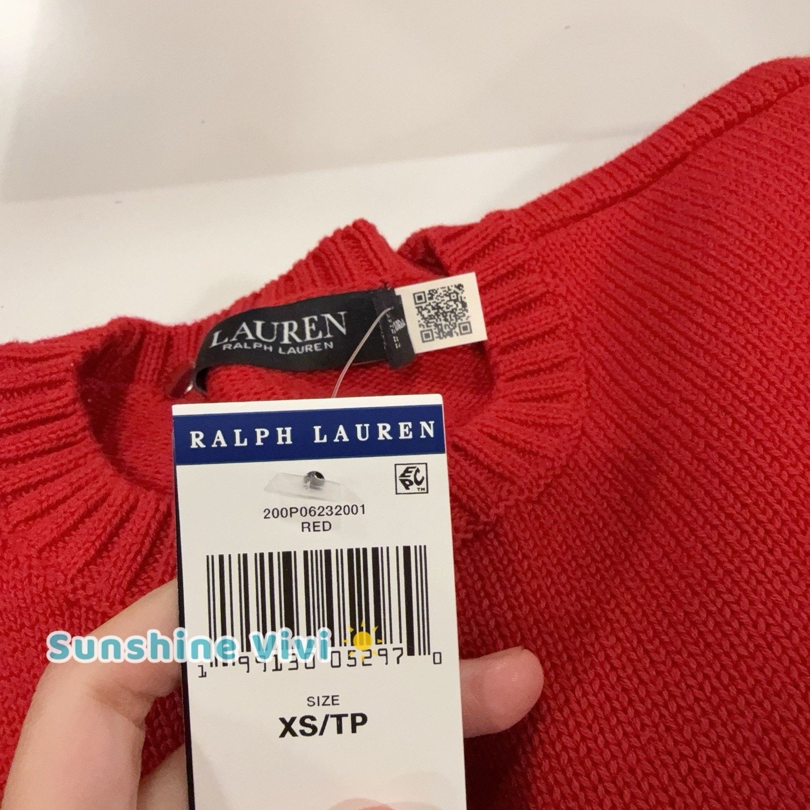Polo Ralph Lauren NWT Polo Ralph Lauren Woman Cotton Terrier Dog Red Sweater Size XS / US 0-2 / IT 36-38 - 3 Thumbnail