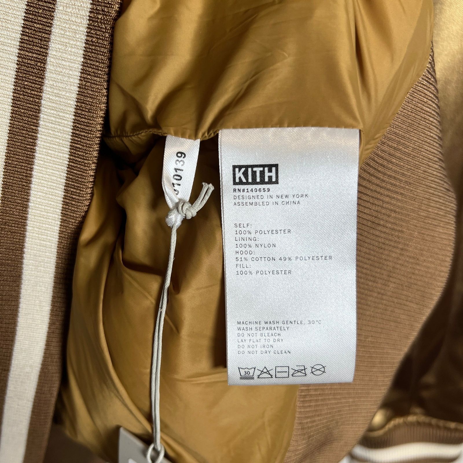 Kith Kith Copper Satin Gorman Bomber Jacket Size XXL Size US XL / EU 56 / 4 - 4 Thumbnail