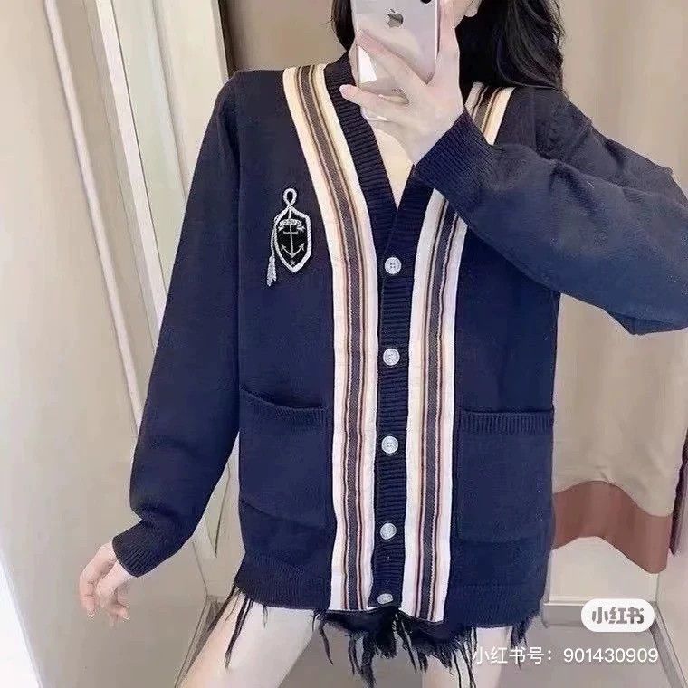 Gucci Gucci Anchor badge cardigan jacket 2504-Nextarrow Size US M / EU 48-50 / 2 - 7 Thumbnail
