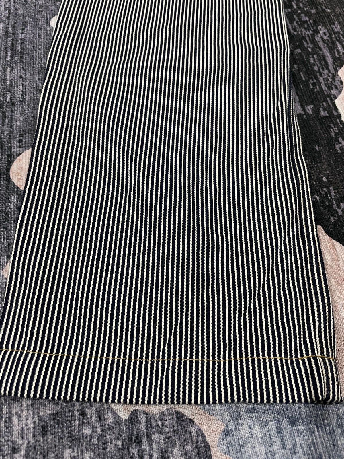 Isabel Marant Isabel Marant Pinstripe Button Fly Jeans Size US 30 / EU 46 - 21 Thumbnail