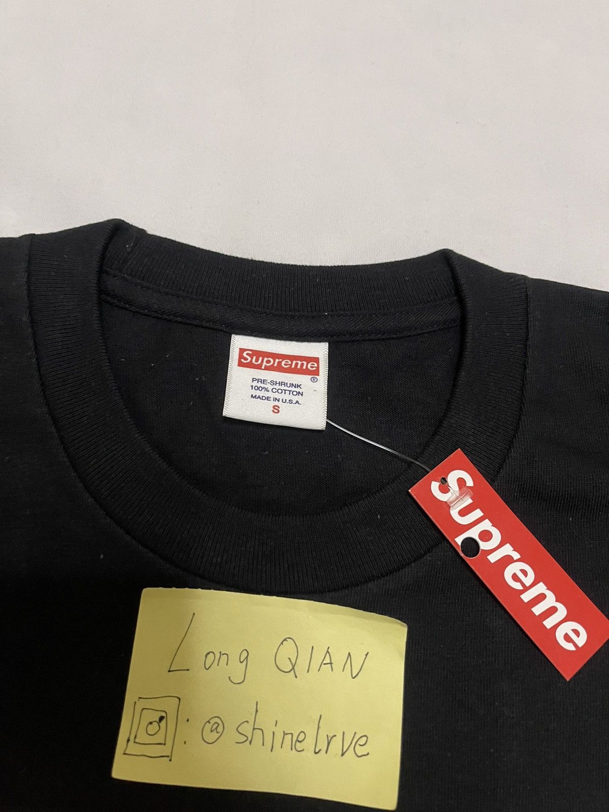 Supreme Supreme the word report cnn tee black Size US S / EU 44-46 / 1 - 2 Thumbnail