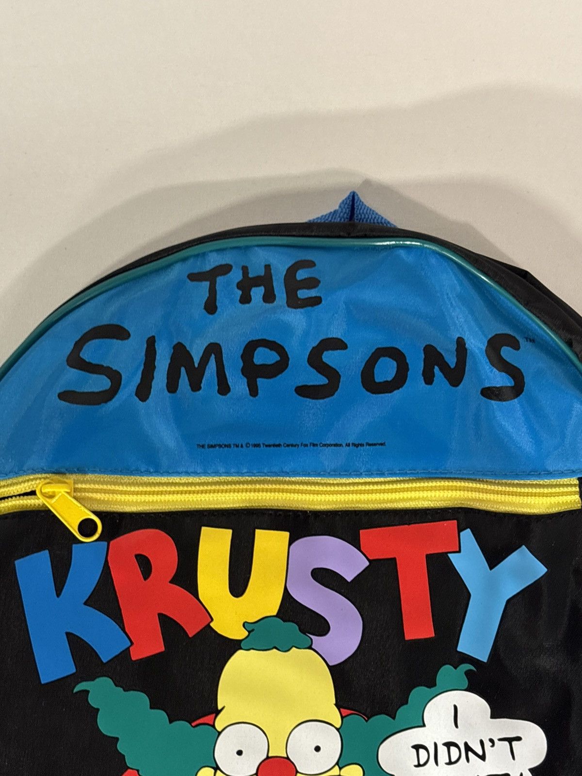 Vintage Vintage 90s Simpsons Bags Krusty The Clown Youth Sz Backpack Size ONE SIZE - 6 Thumbnail