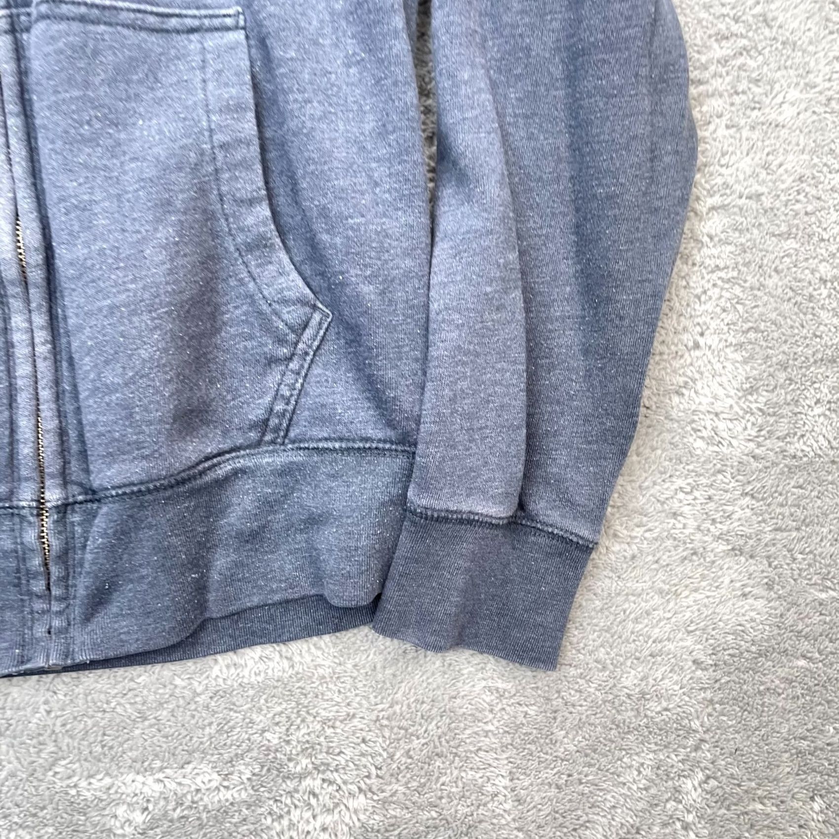 Gap Gap Hoodie Mens Medium Blue Cotton Fleece Logo Zip Full Sleeve Shirt? Size US M / EU 48-50 / 2 - 2 Thumbnail